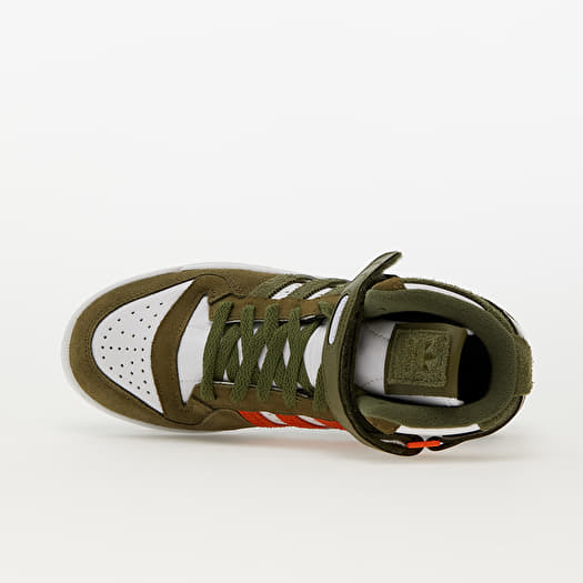 Women s shoes adidas Forum 84 Hi W Ftw White Focus Olive Wonder Red Footshop