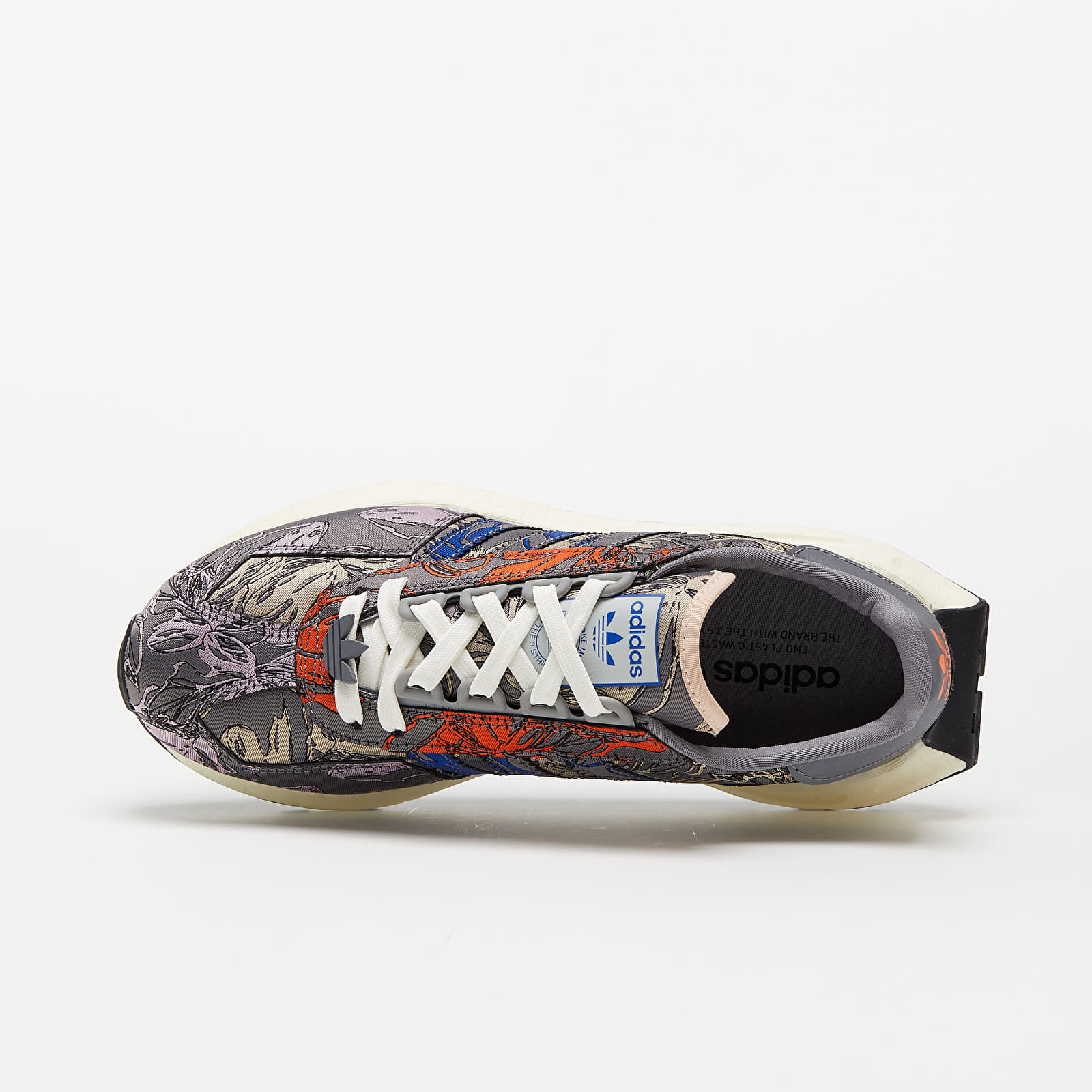Női cipők adidas Retropy E5 W Grey Three/ Royal Blue/ Off White