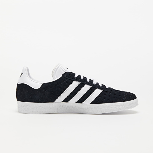 adidas gazelle silver green womens Adidas Gazelle Youth Shoe, Black/White/Gold main image 0