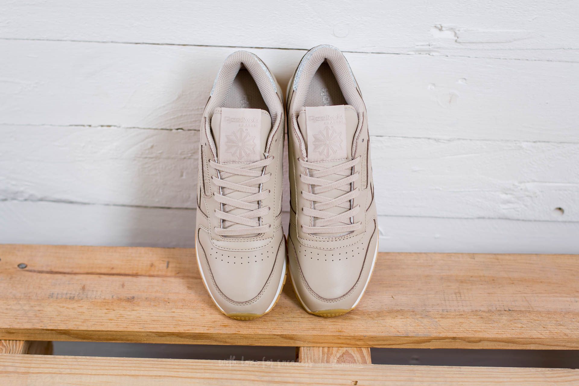 Reebok leather shimmer hot sale