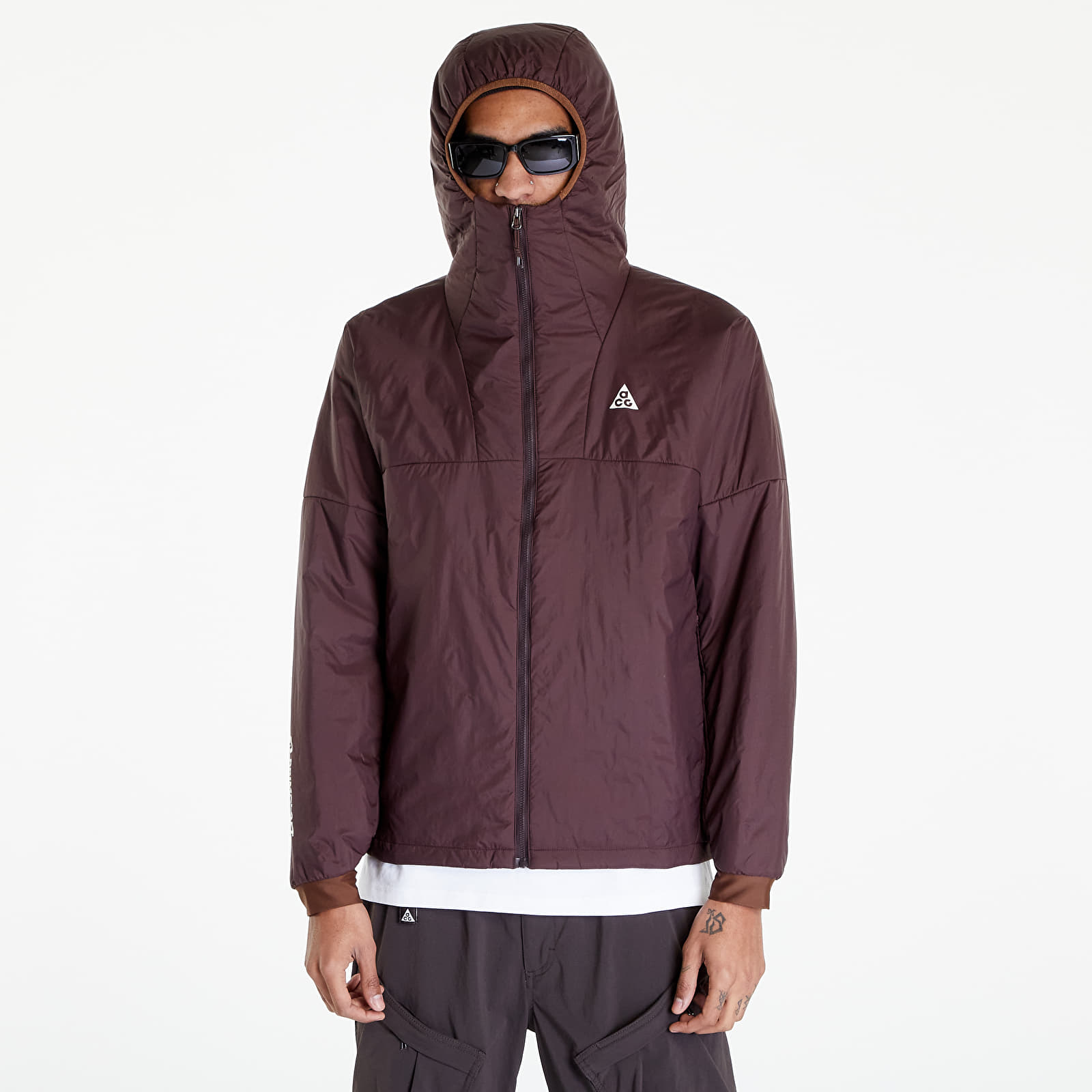 Kabátok Nike ACG Therma-FIT ADV Rope De Dope Jacket Brown Basalt