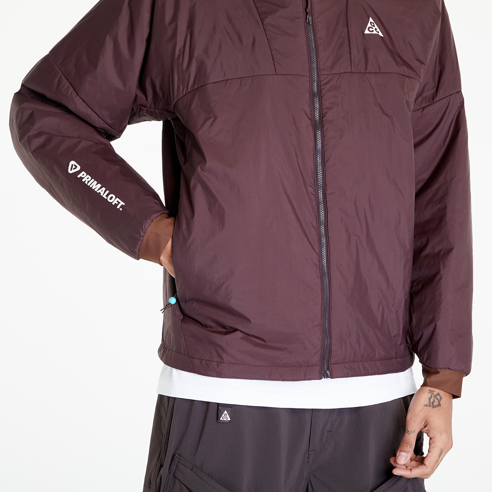 Kabátok Nike ACG Therma-FIT ADV Rope De Dope Jacket Brown Basalt