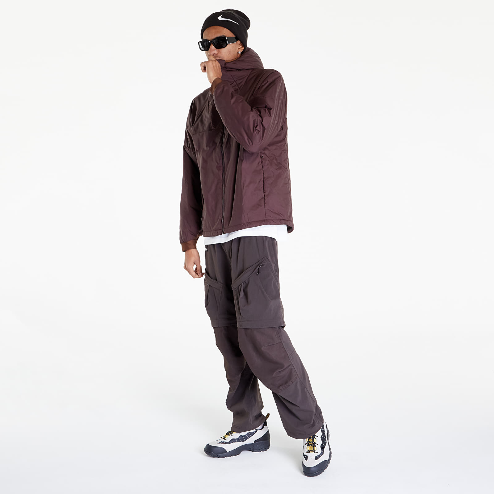 Kabátok Nike ACG Therma-FIT ADV Rope De Dope Jacket Brown Basalt