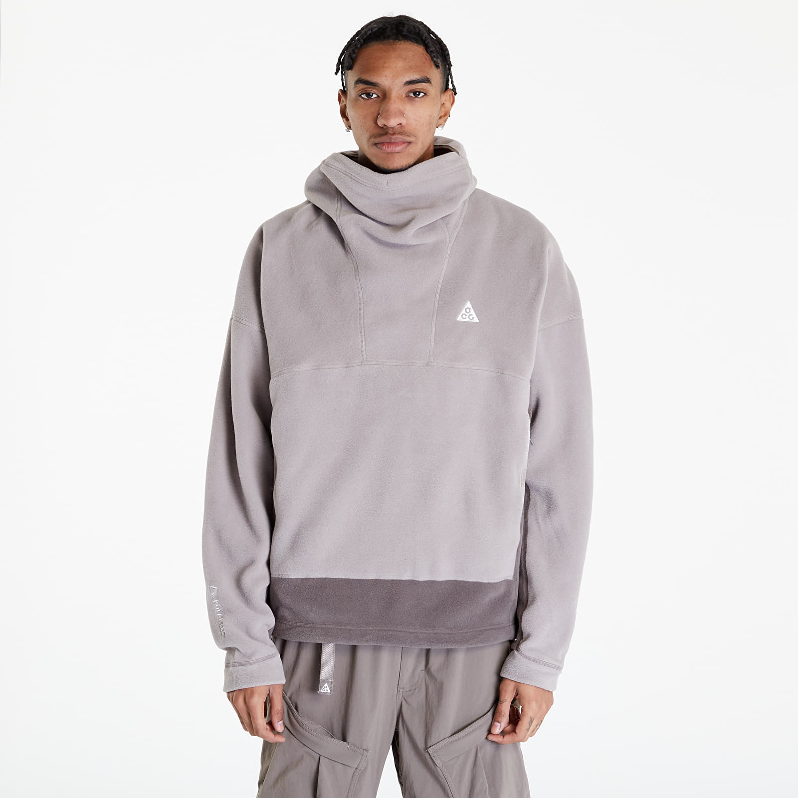 Hoodies and sweatshirts Nike ACG Wolf Tree Pullover Moon Fossil/ Olive Grey/ Summit White