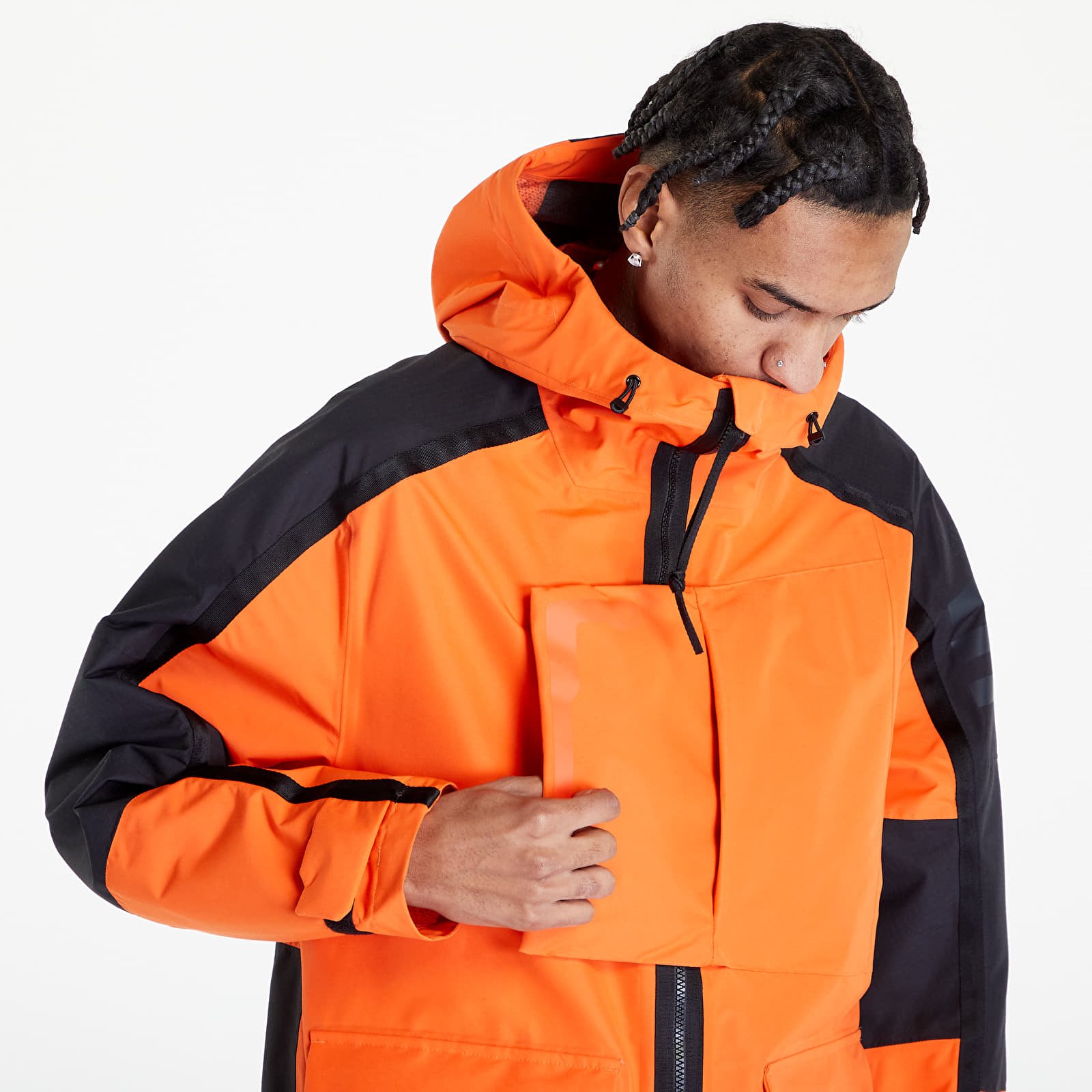 Vestes  adidas Terrex XPLORIC RAIN.RDY City Semi Impact Orange/ Black