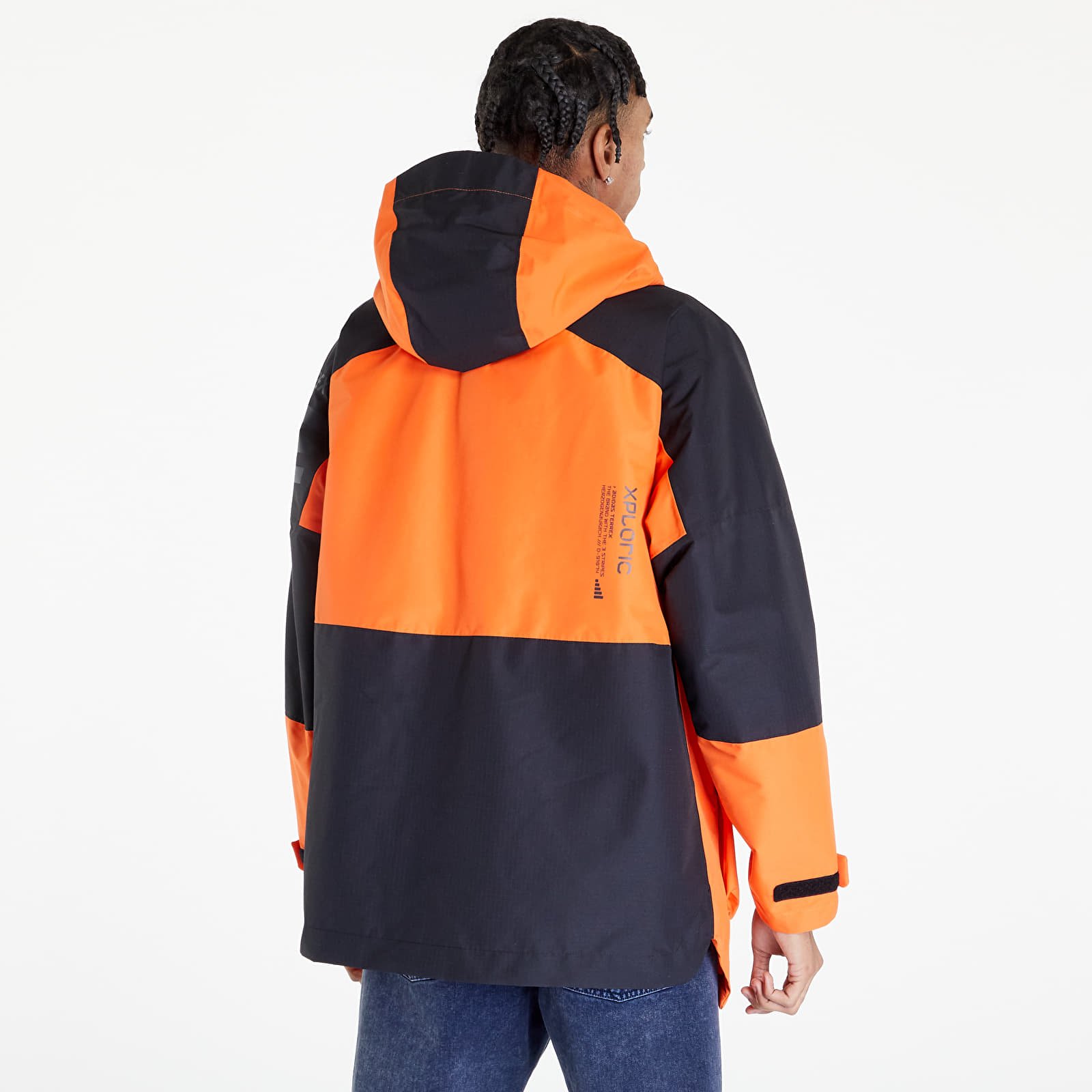 Vestes  adidas Terrex XPLORIC RAIN.RDY City Semi Impact Orange/ Black