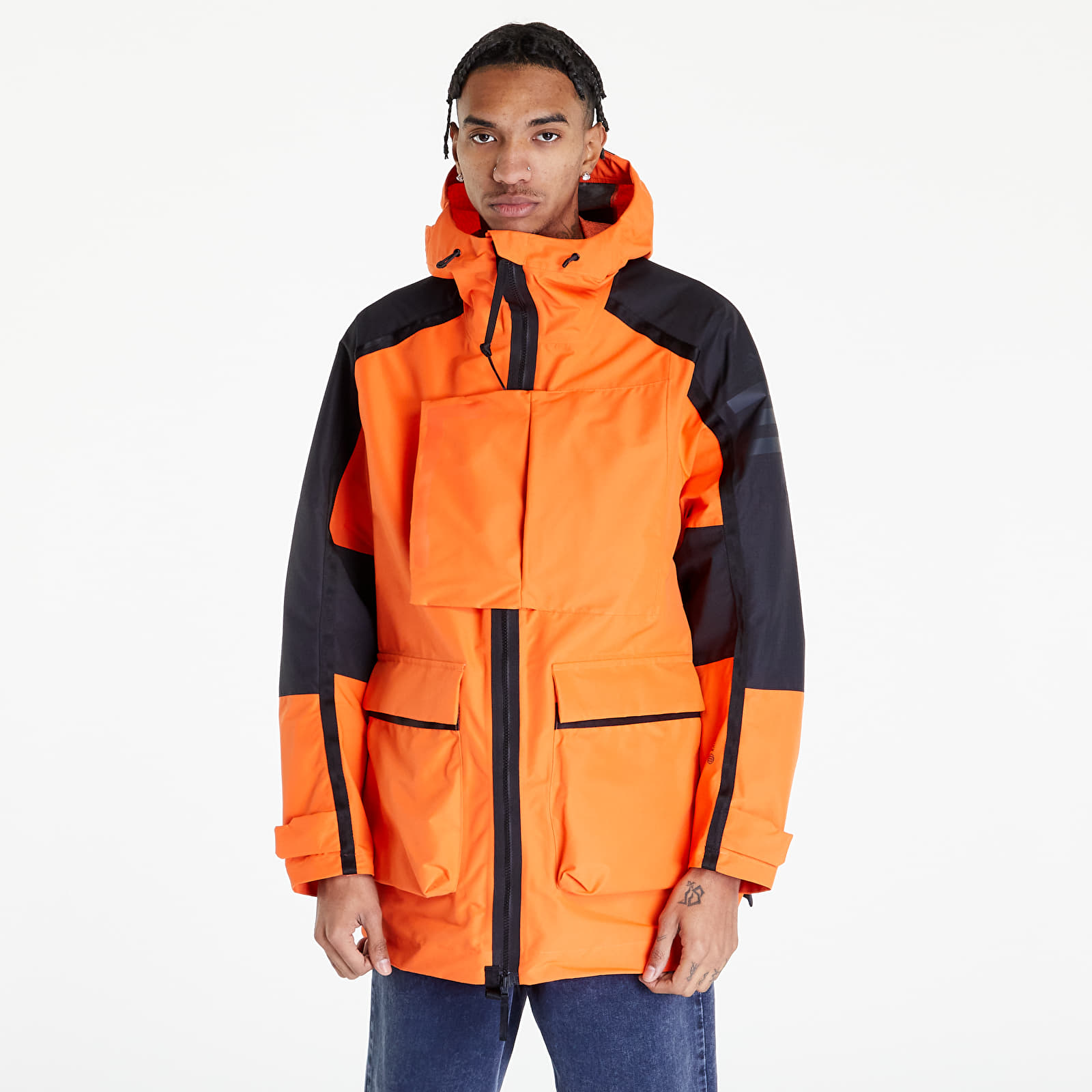 Vestes  adidas Terrex XPLORIC RAIN.RDY City Semi Impact Orange/ Black