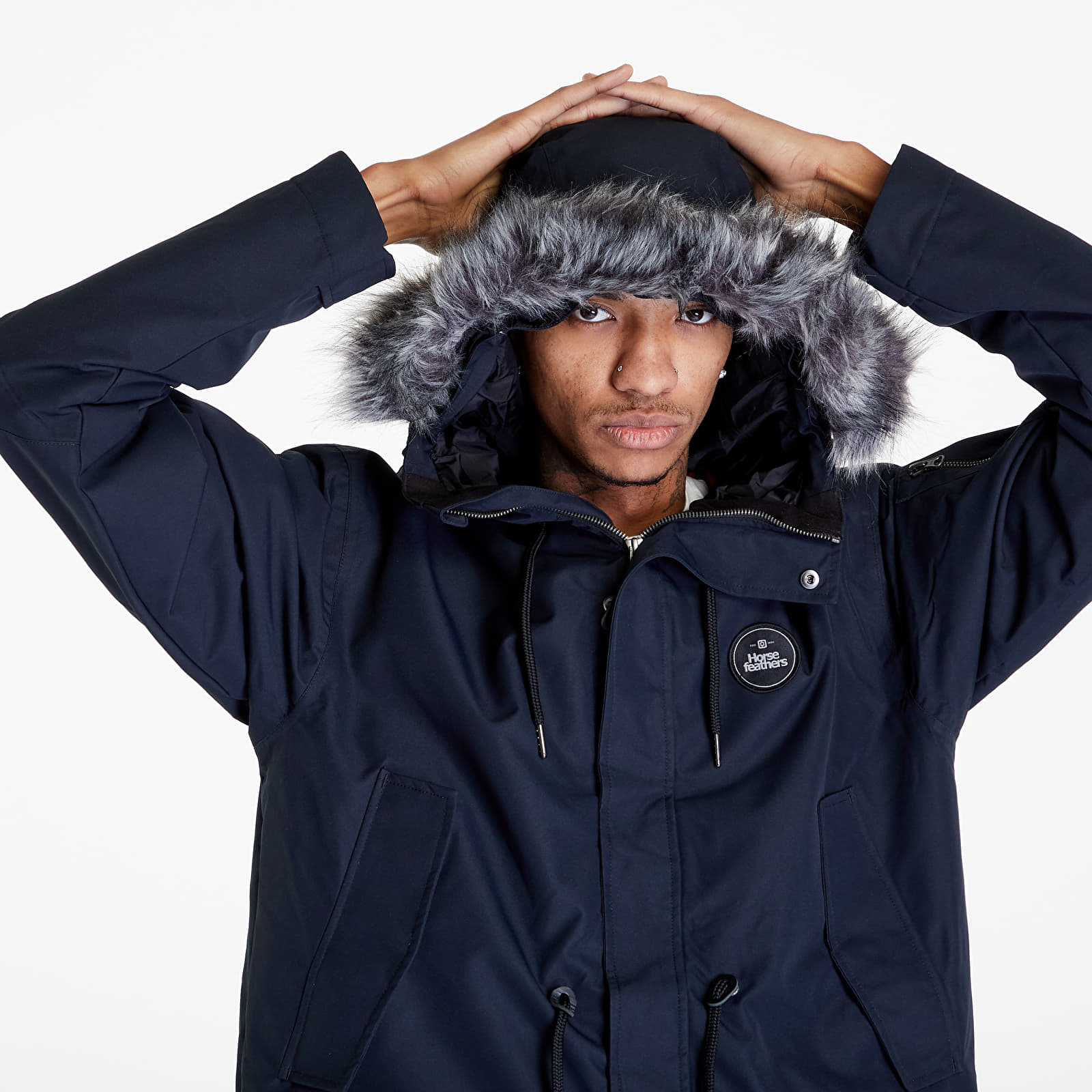 Dzsekik és kabátok Horsefeathers Griffen Jacket  Black