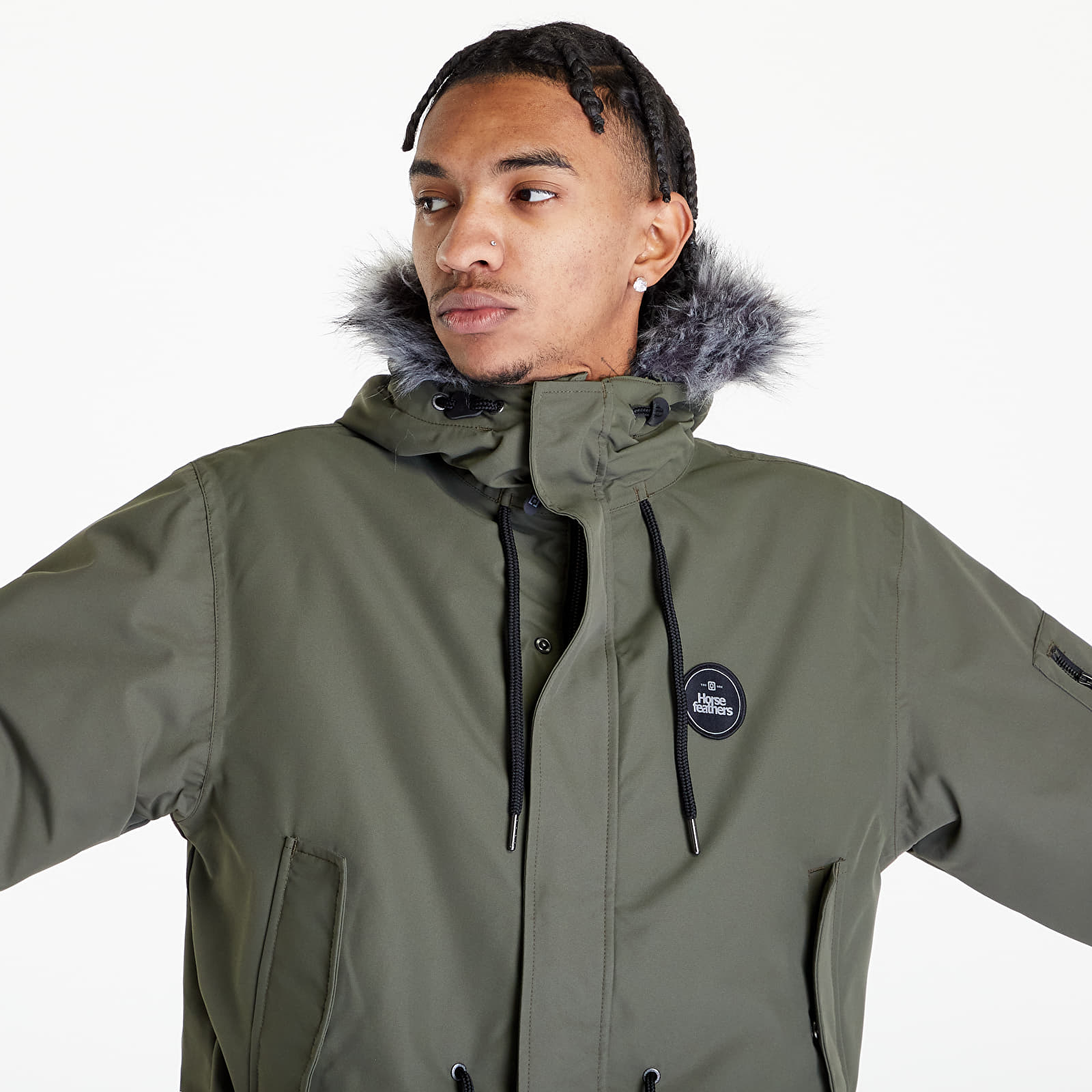 Geci Horsefeathers Griffen Jacket Grape Leaf