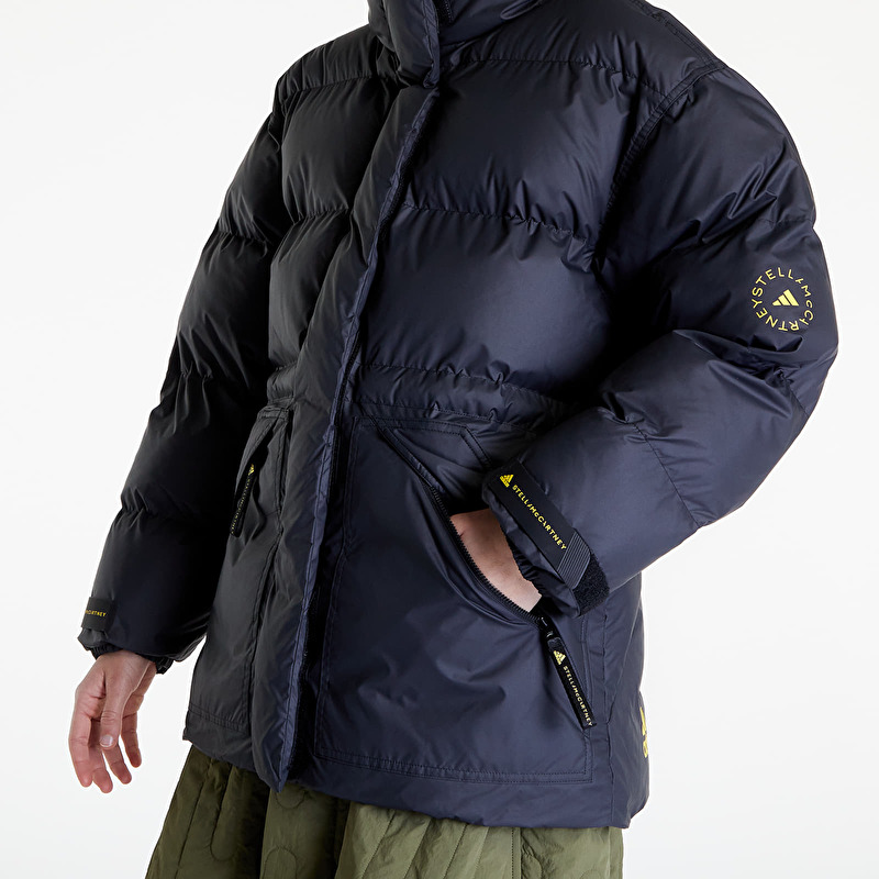 まぁさん専用【新品未使用】Stella McCartney バーガンディ adidas x Stella McCartney Mid-Length Padded Winter Jacket Black