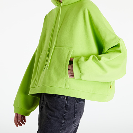 Lime green outlet vans hoodie