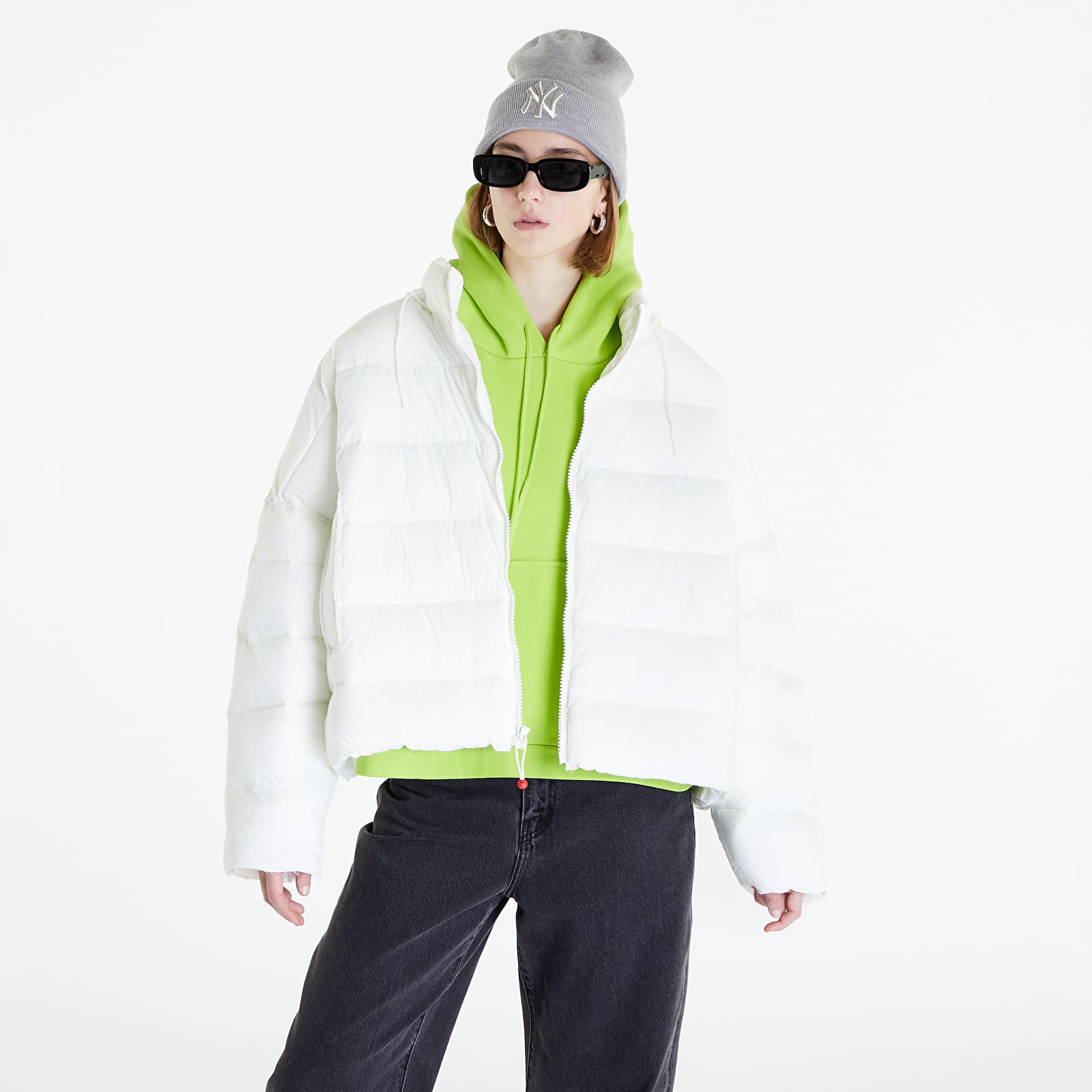 Bundy a kabáty Vans Vault x Deaton Chris Anthony Puffer UNISEX White