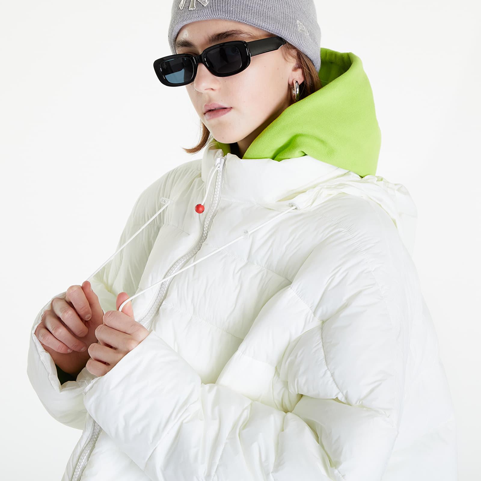 Bundy a kabáty Vans Vault x Deaton Chris Anthony Puffer UNISEX White