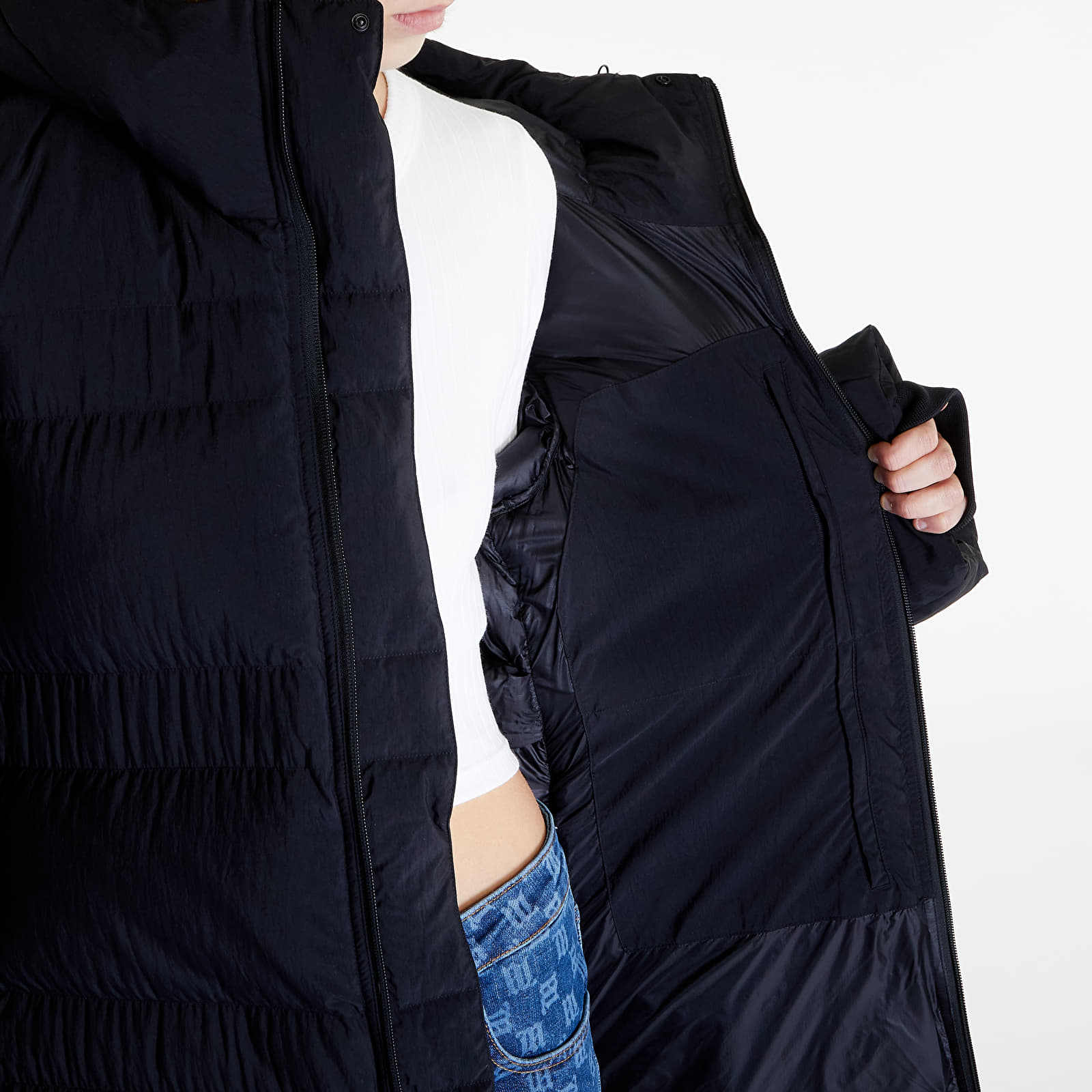 Geci Y-3 Classic Puffy Down Hooded Coat Black