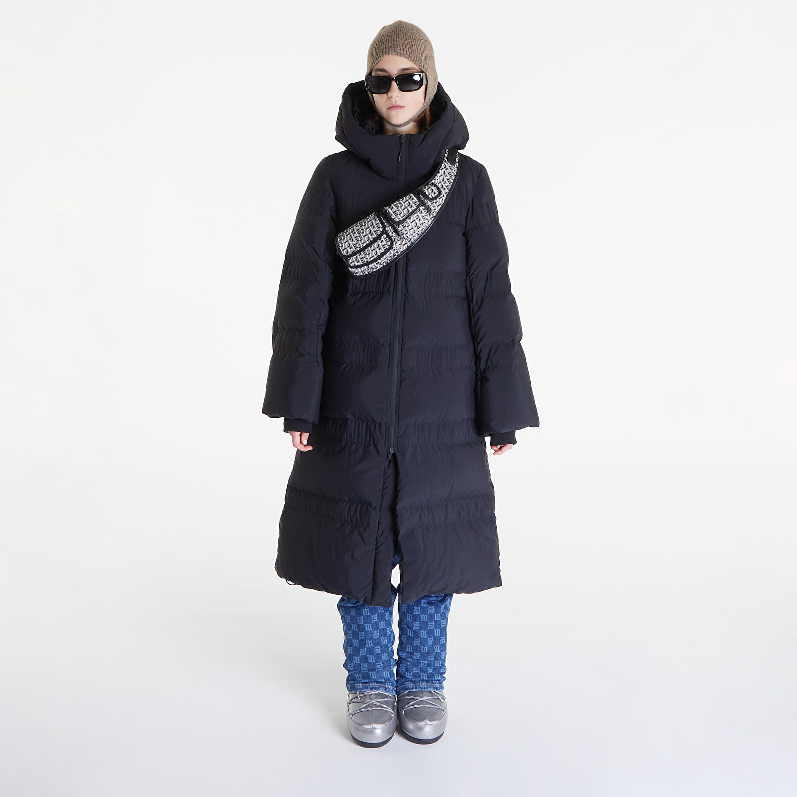 Geci Y-3 Classic Puffy Down Hooded Coat Black