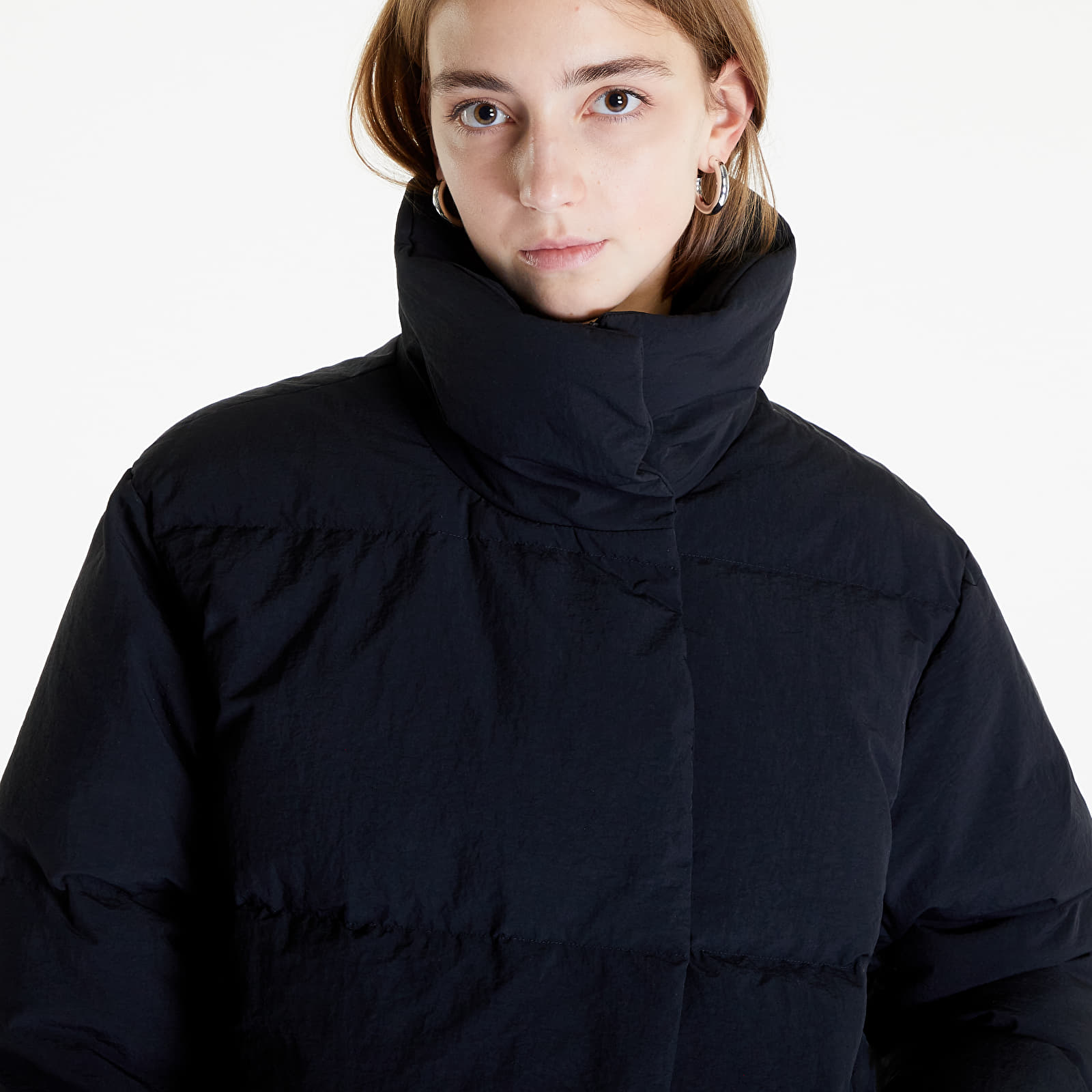 Μπουφάν adidas Big Baffle Down Jacket Black