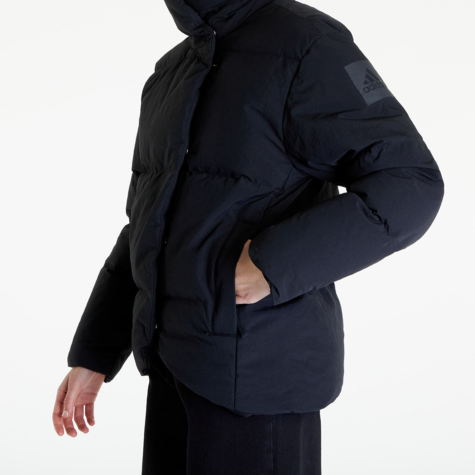 Μπουφάν adidas Big Baffle Down Jacket Black