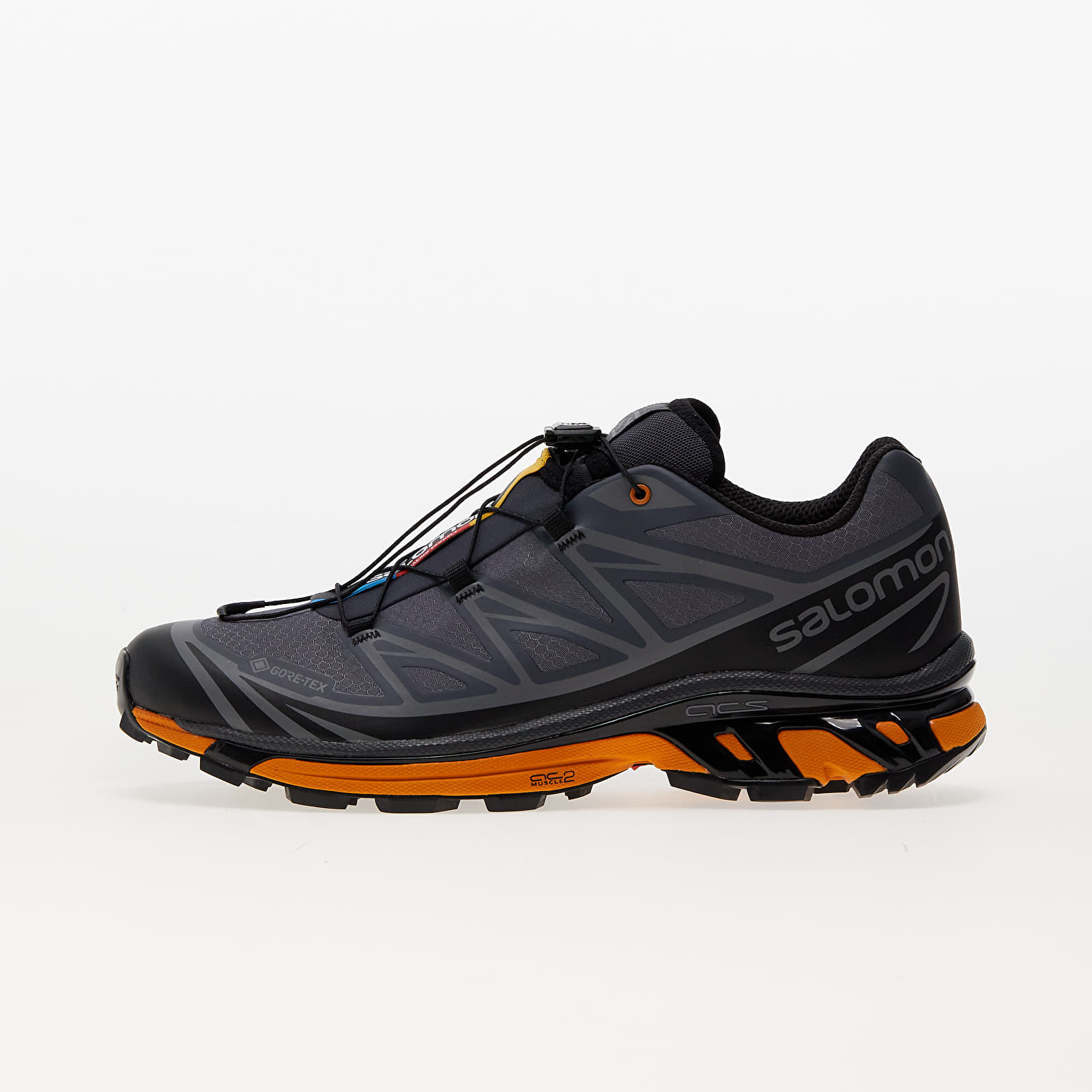 Pánske tenisky a topánky Salomon XT-6 GTX Utility Black/ Ebony/ Marmalade