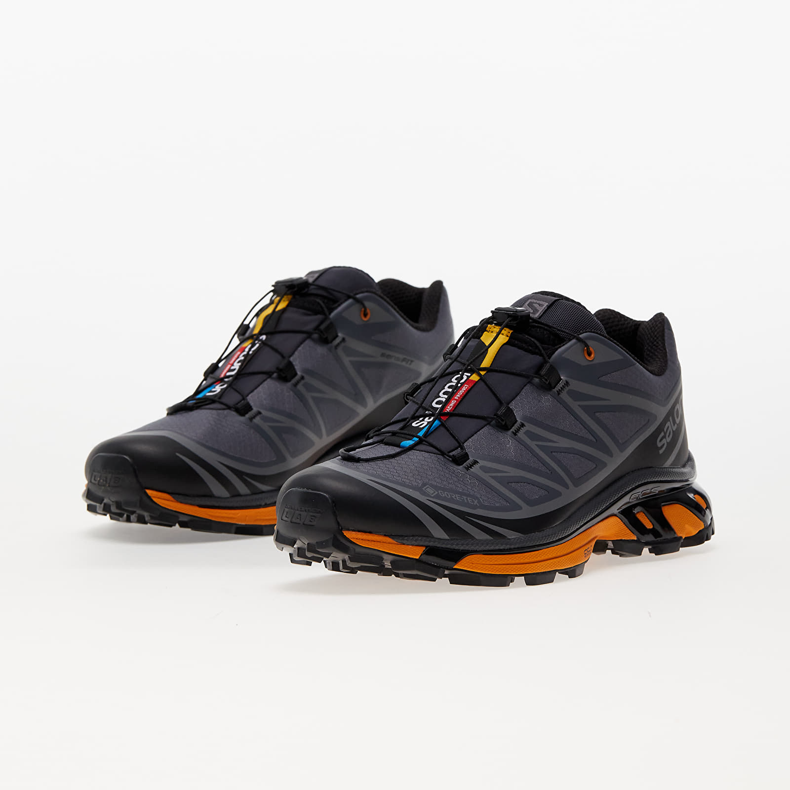 Pánske tenisky a topánky Salomon XT-6 GTX Utility Black/ Ebony/ Marmalade