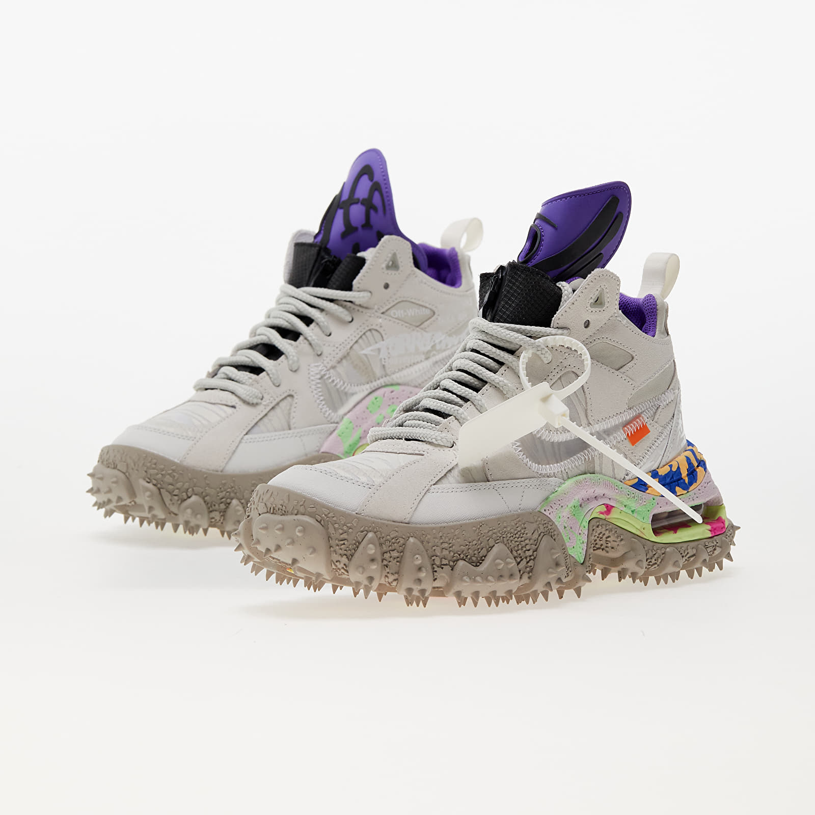 Мужская обувь Nike x Off-White Air Terra Forma Summit White/ Clear-Cobblestone