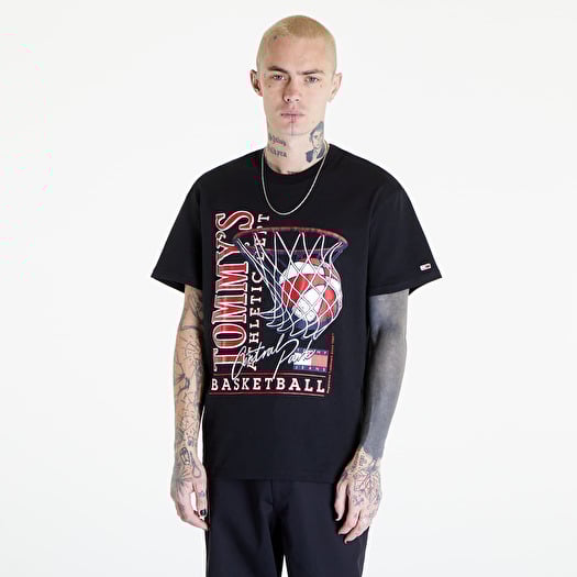 Magliette Tommy Jeans Relaxed Basketball T Shirt Black Footshop