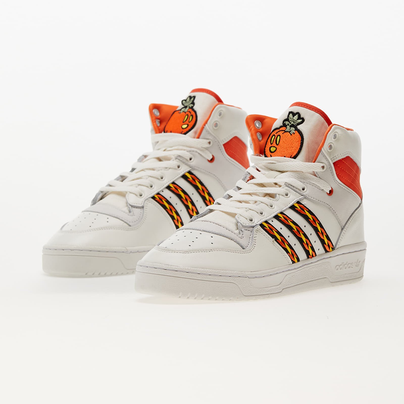 Men s shoes adidas Rivalry Hi Cloud White Semi Orange Crystal