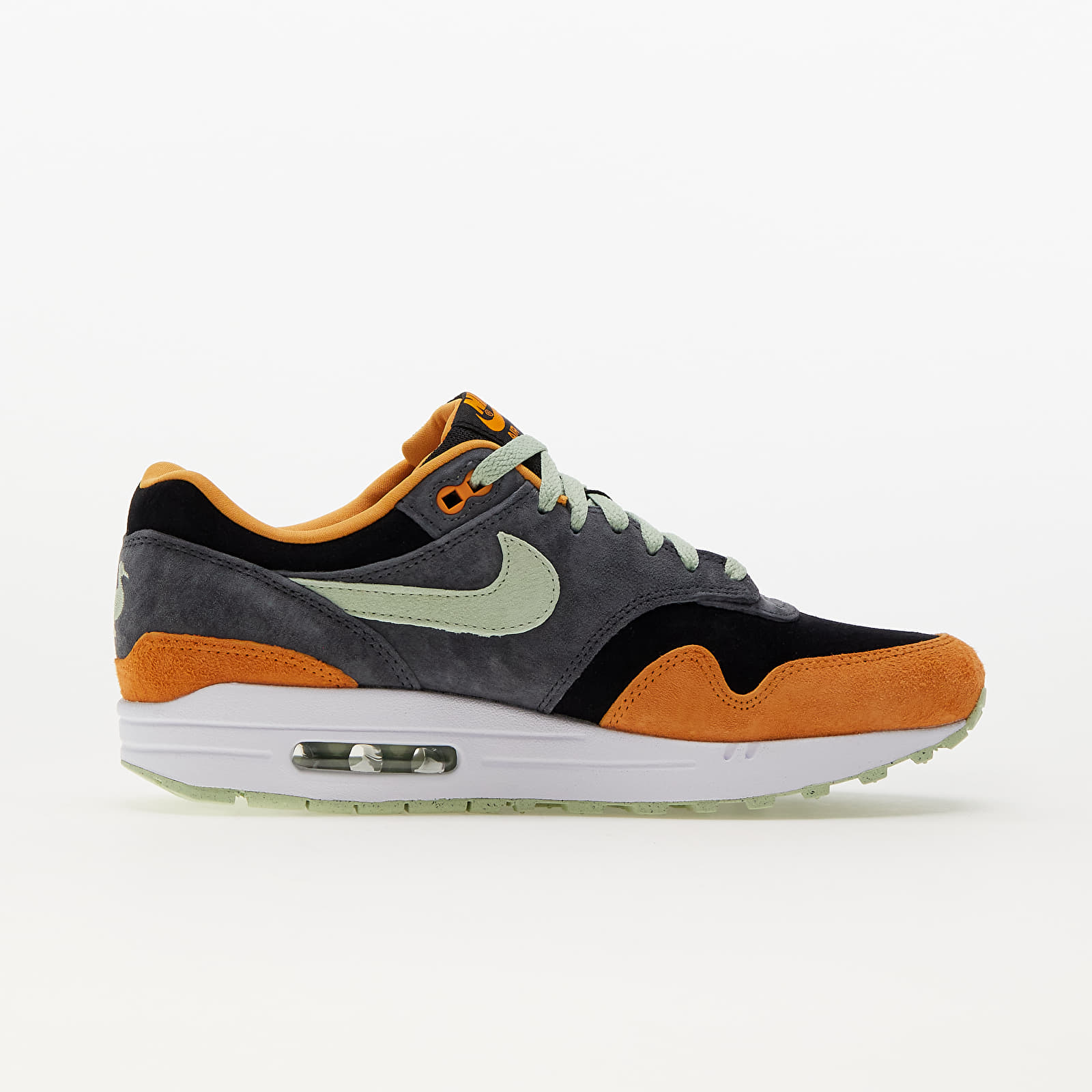 Scarpe uomo Nike Air Max 1 Premium Anthracite/ Honeydew-Black-Kumquat