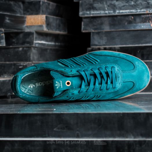Women's shoes adidas Consortium Samba W Tech Green/ Tech Green/ Vapste  (000_BY2832) | Footshop