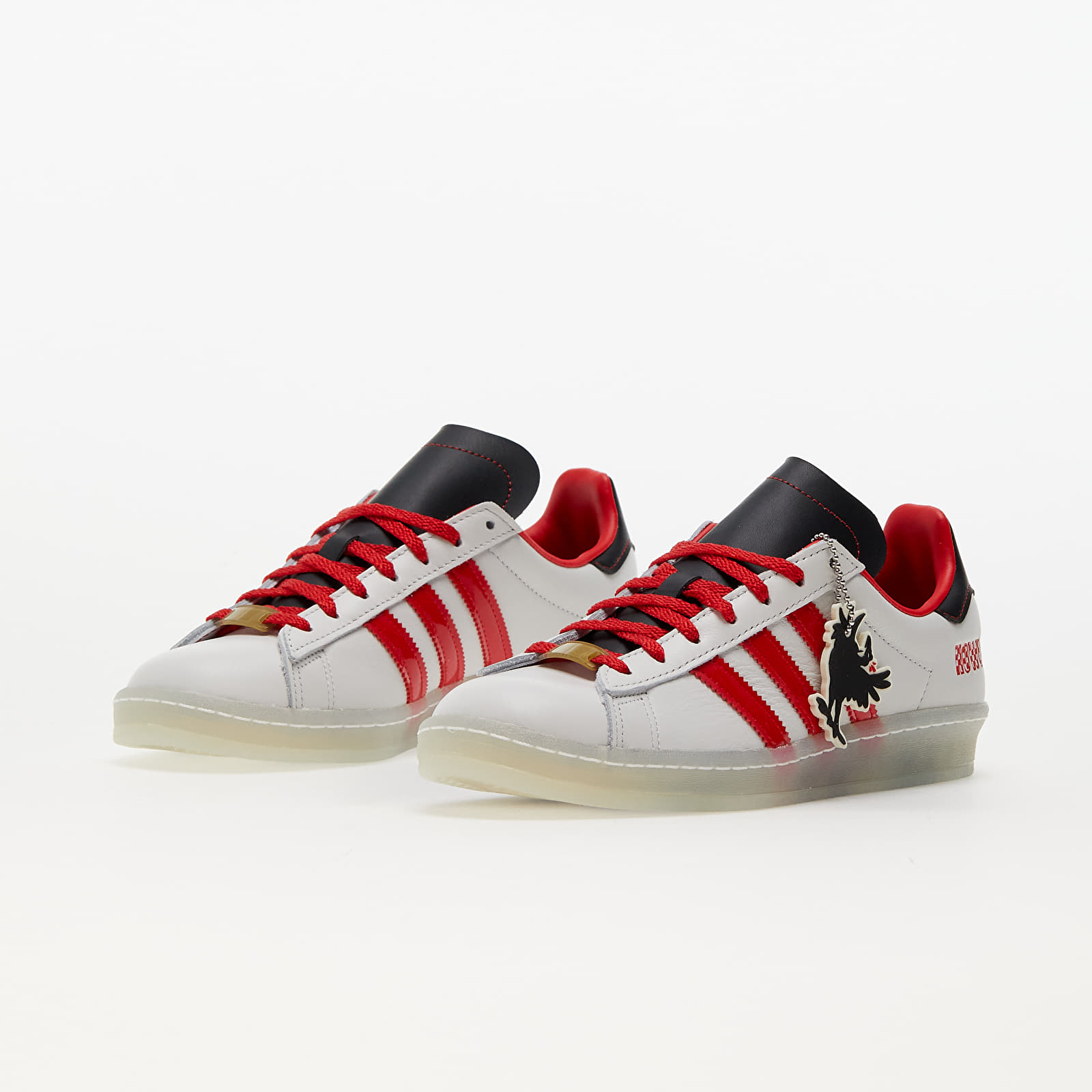 Încălțăminte și sneakerși pentru bărbați adidas Campus Howlin Rays Core White/ Vivid Red/ Core Black