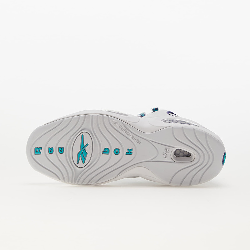Reebok Question Mid Classic Grey 1/ Bold Purple/ Classic Teal