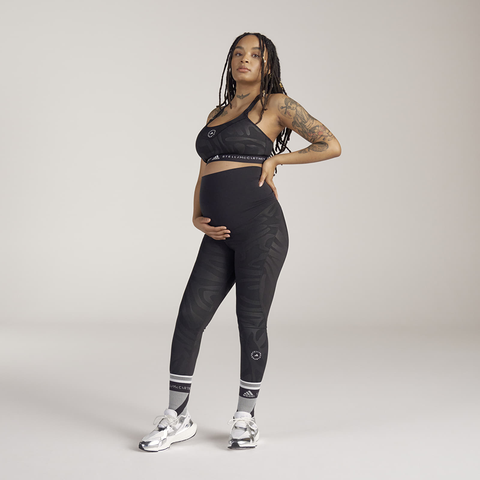 Leggingsit adidas x Stella McCartney Maternity Tight Black