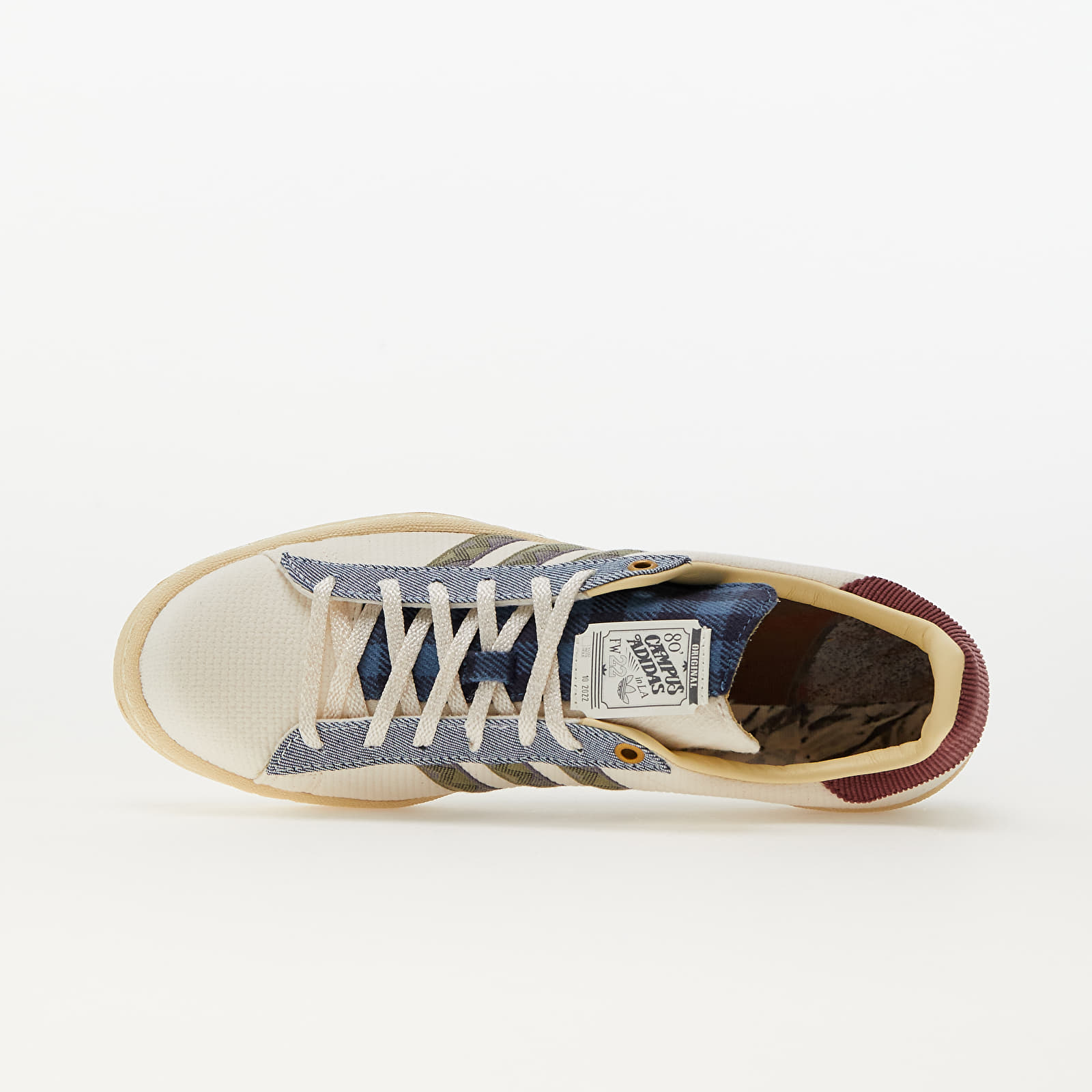 Men s shoes adidas Campus 80s Wonder White Orbit Green Phanton