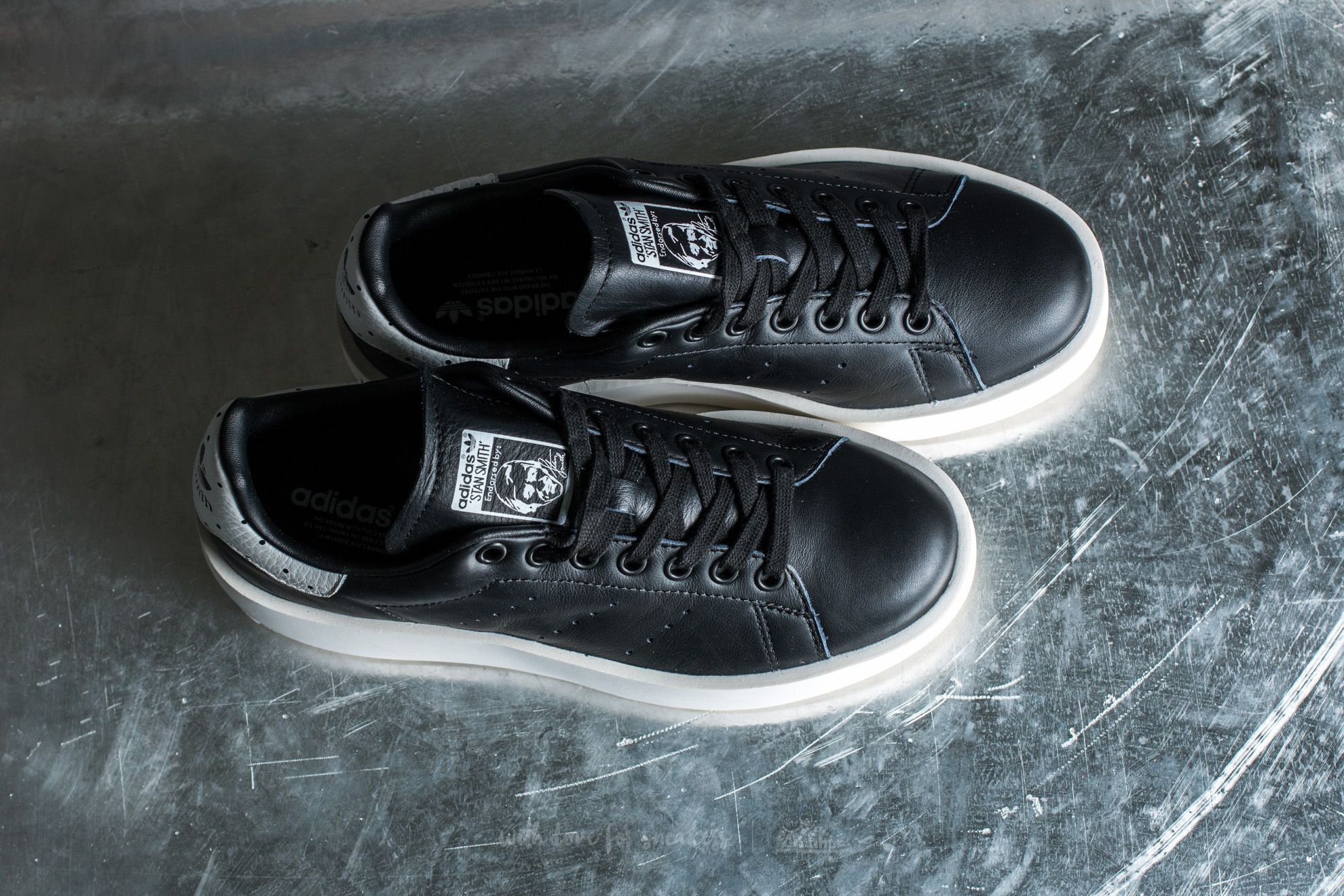 Stan smith bold bianche e nere top