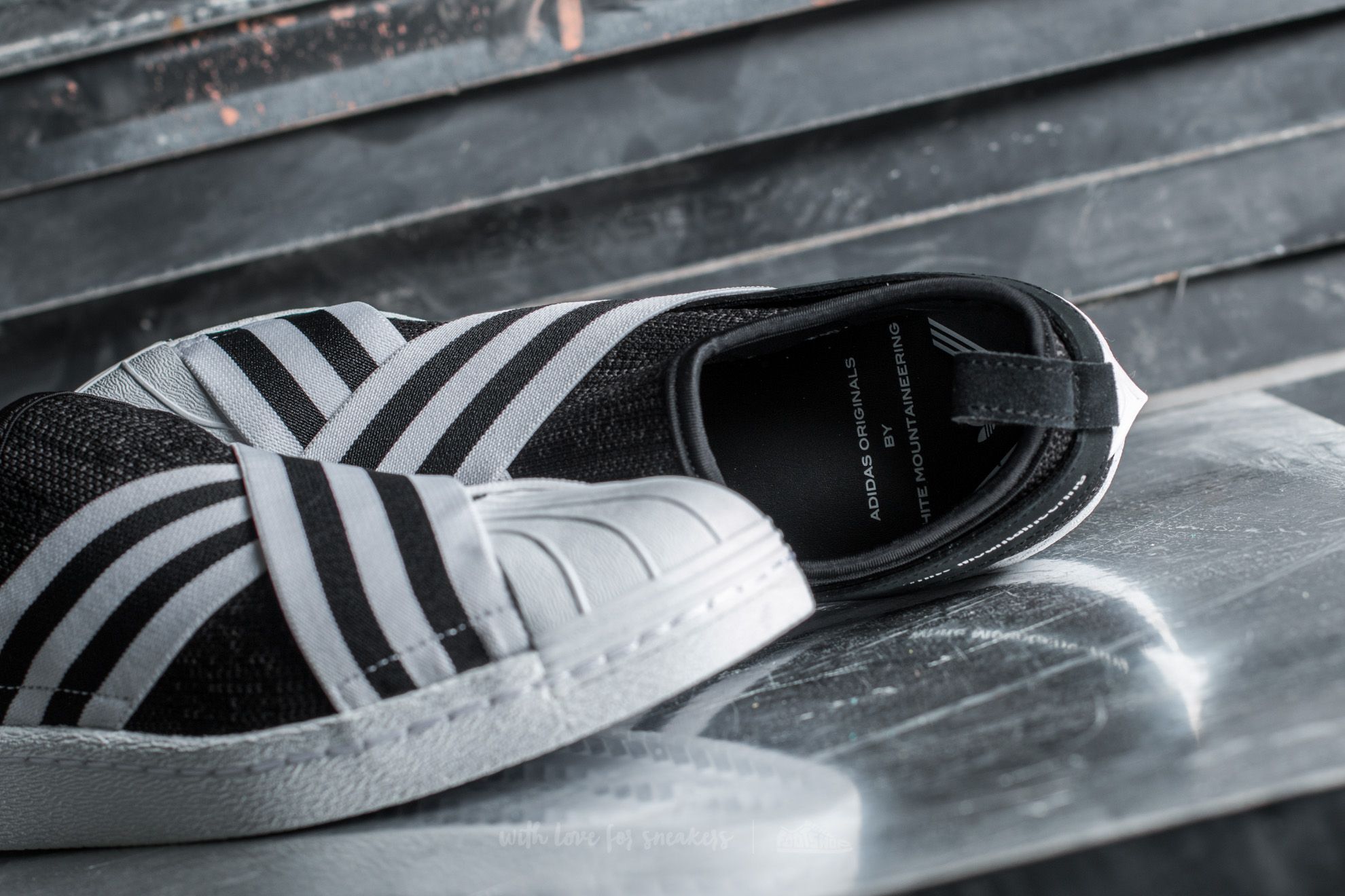 Adidas slip on x white mountaineering discount