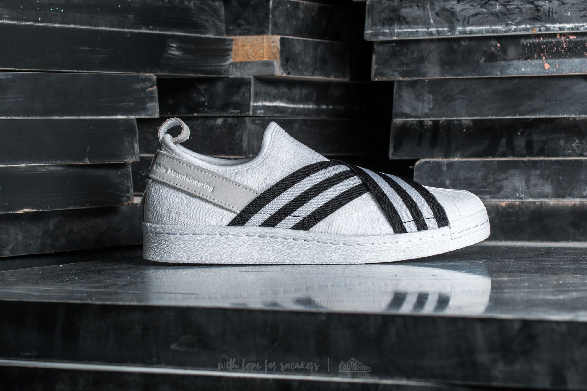 Adidas superstar 2025 white mountaineering shoes