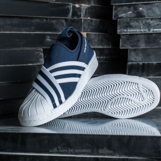 Adidas white mountaineering slip on discount