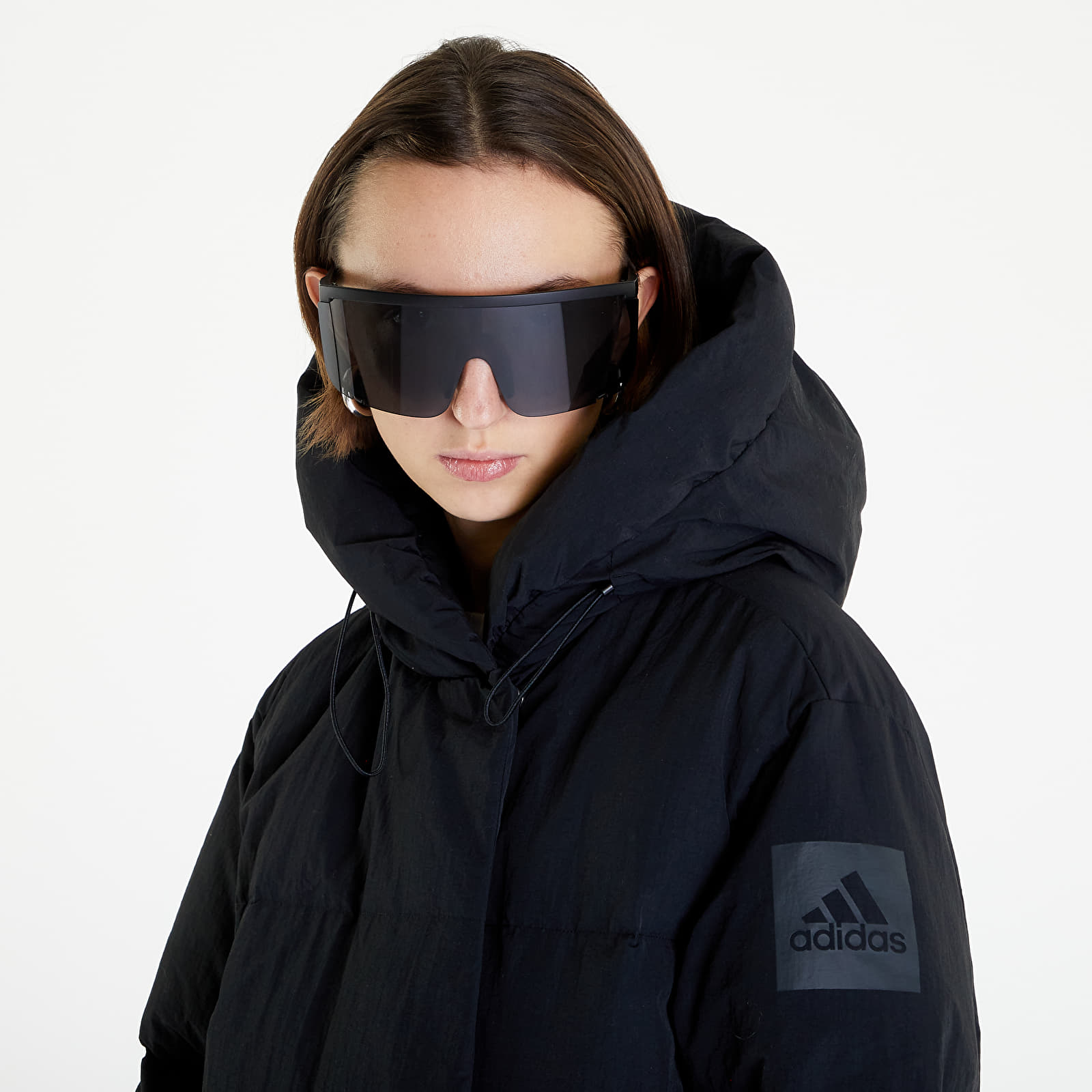 Kabáty adidas Big Baffle Down Coat Black