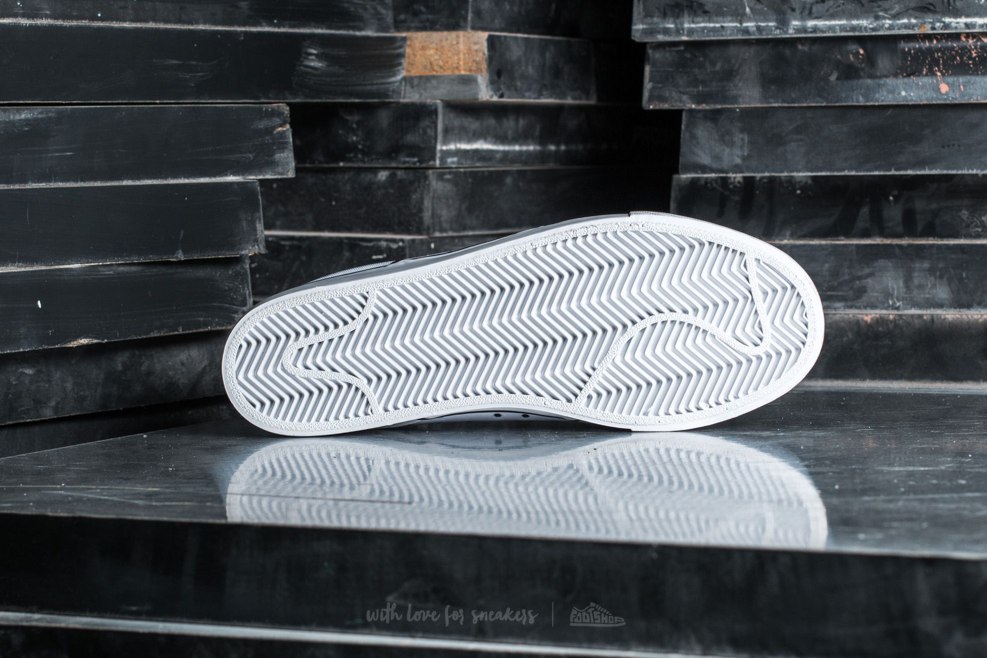 Sko til mænd Nike Zoom Stefan Janoski Canvas Premium White/ Black