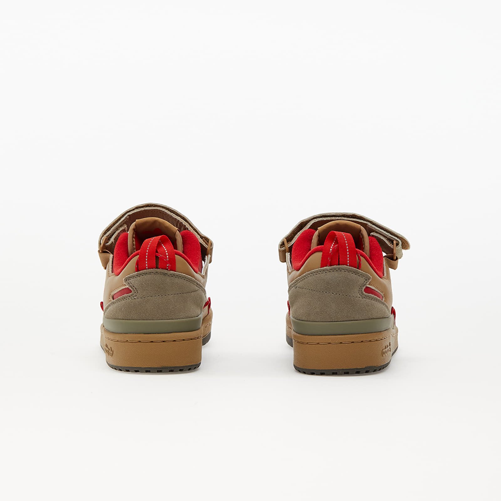 Skor för män adidas Forum 84 Camp Low Cardboard/ Scarlet/ Utility Grey