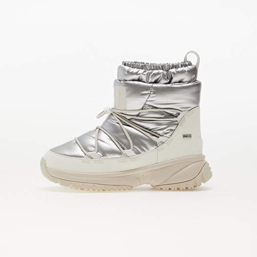 Silver ugg hotsell boots women's shoes