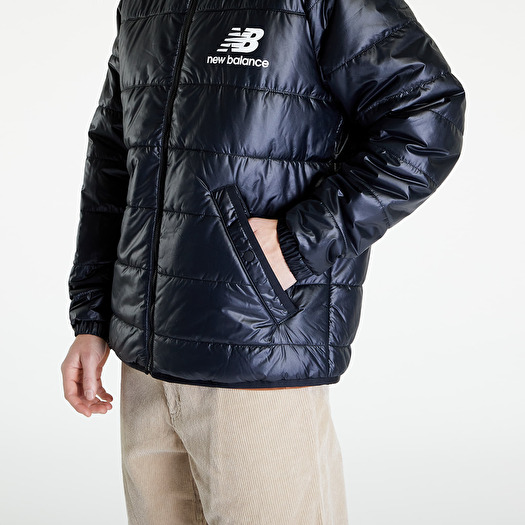 Jackets New Balance Athletics Winterized Short Synthetic Puffer Black Footshop