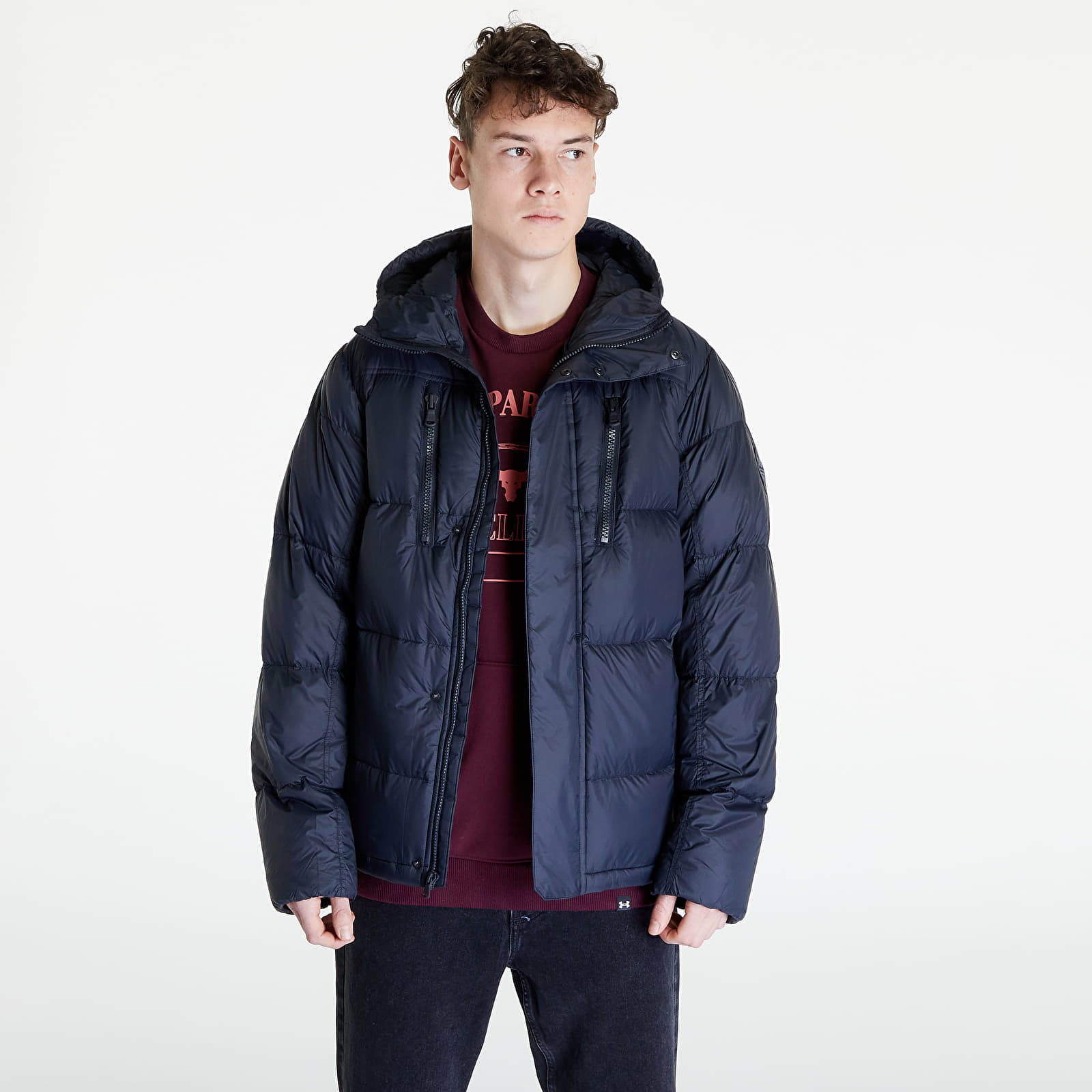 Bundy a kabáty Under Armour Cgi Down Jacket Black/ Black