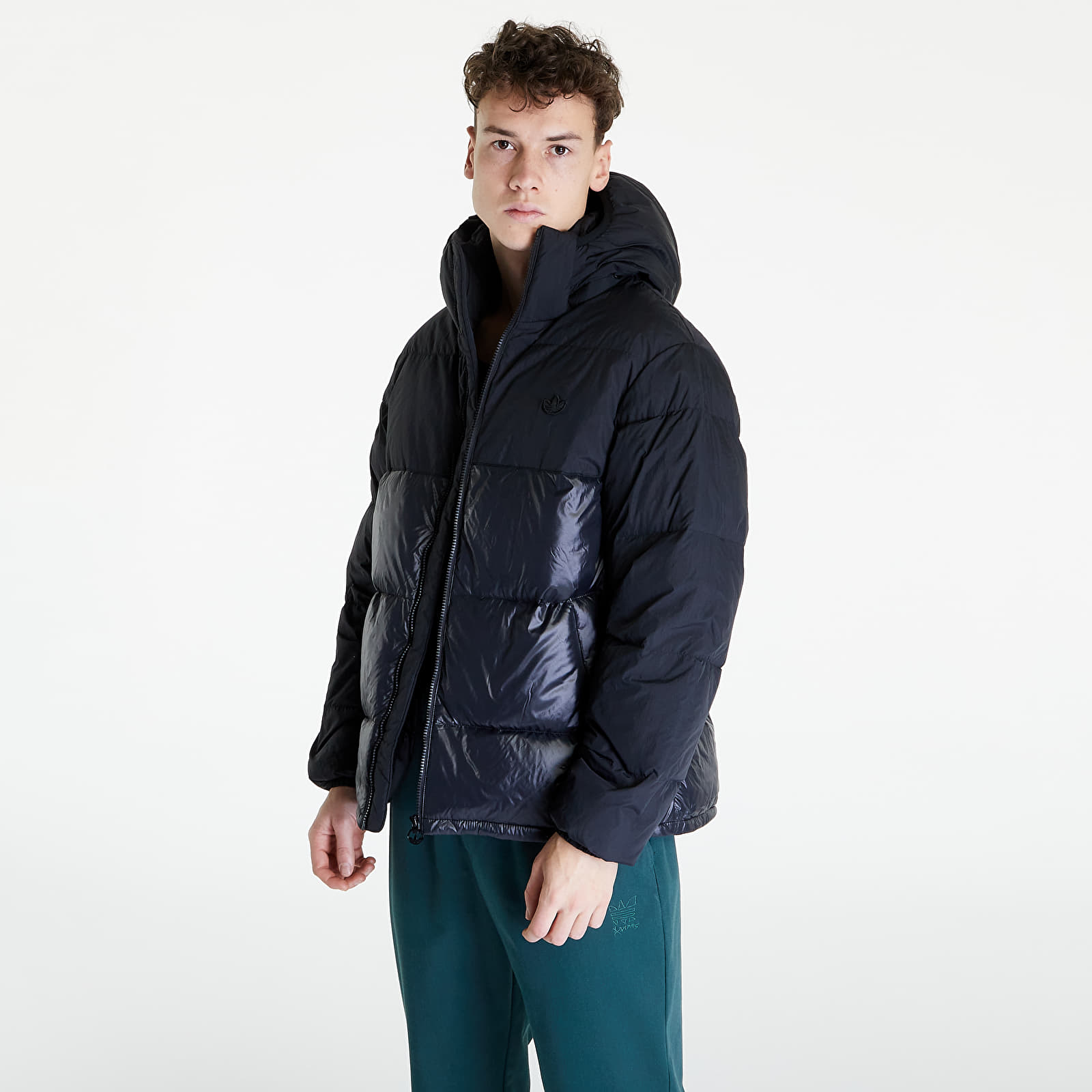 Adidas black deals down jacket