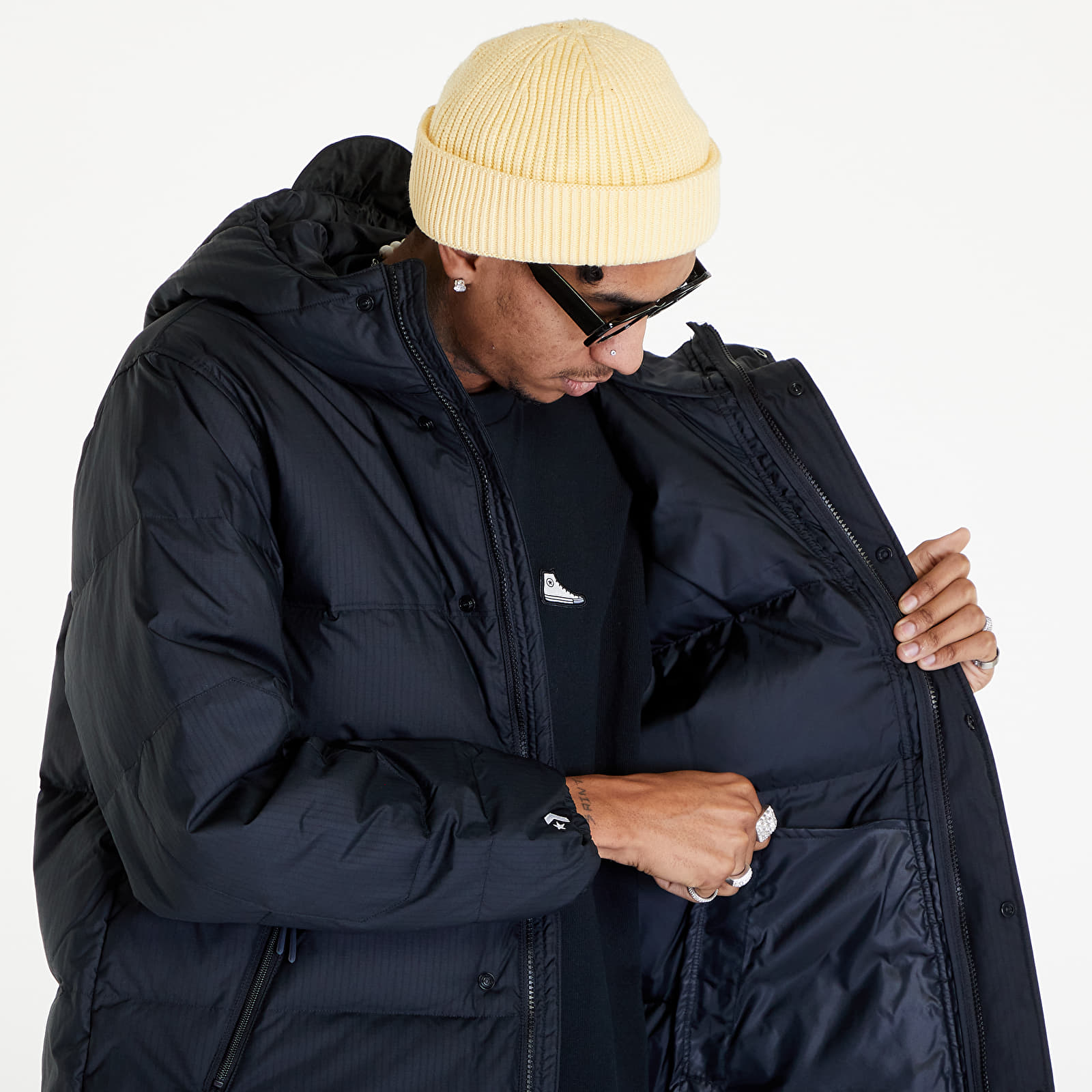 Jakas Converse Winter Down Jacket Black