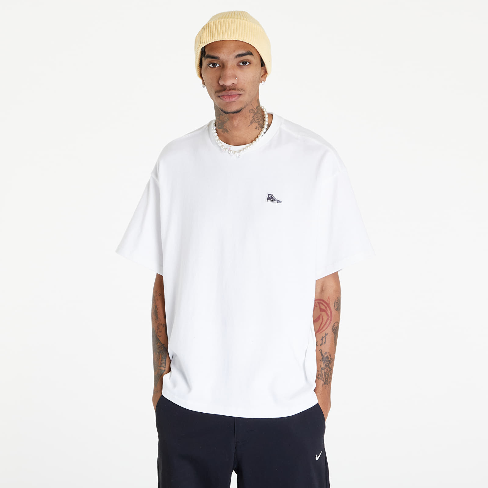 T-shirts Converse Converse Go-To Chuck Taylor Script Tee UNISEX White