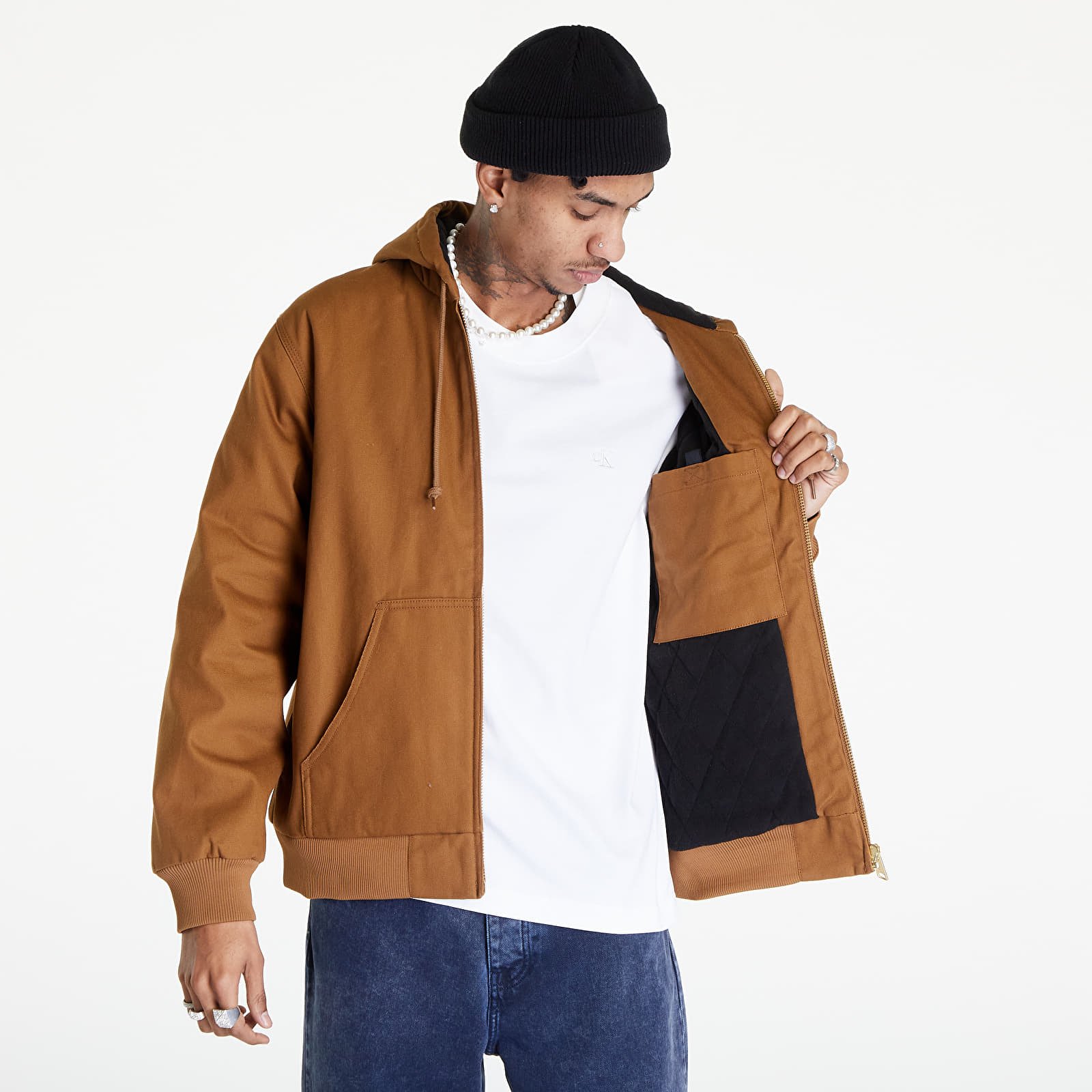 Carhartt WIP Active Jacket Hamilton Brown - 1 | YEO