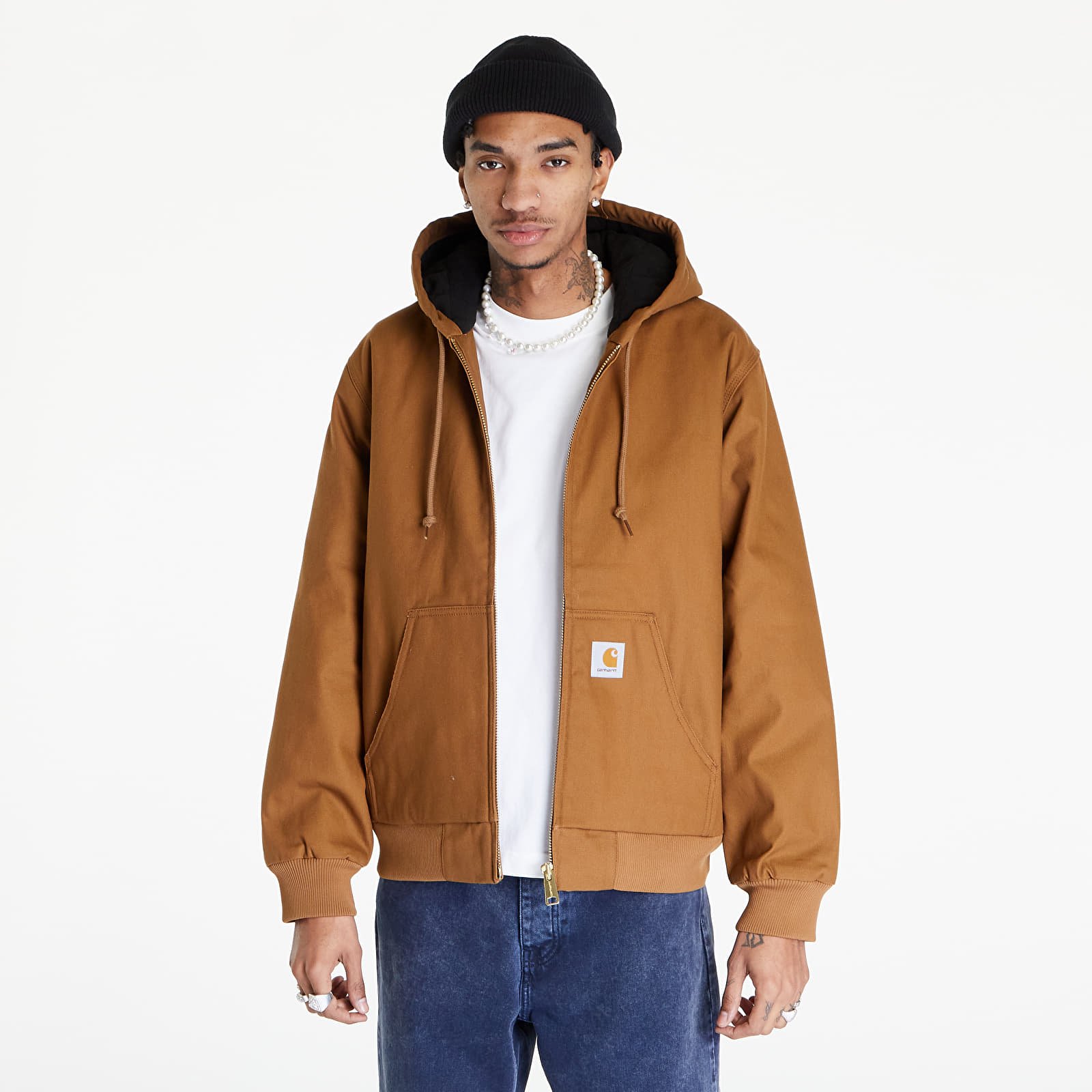 Jackets and Coats Carhartt WIP Active Jacket Hamilton Brown
