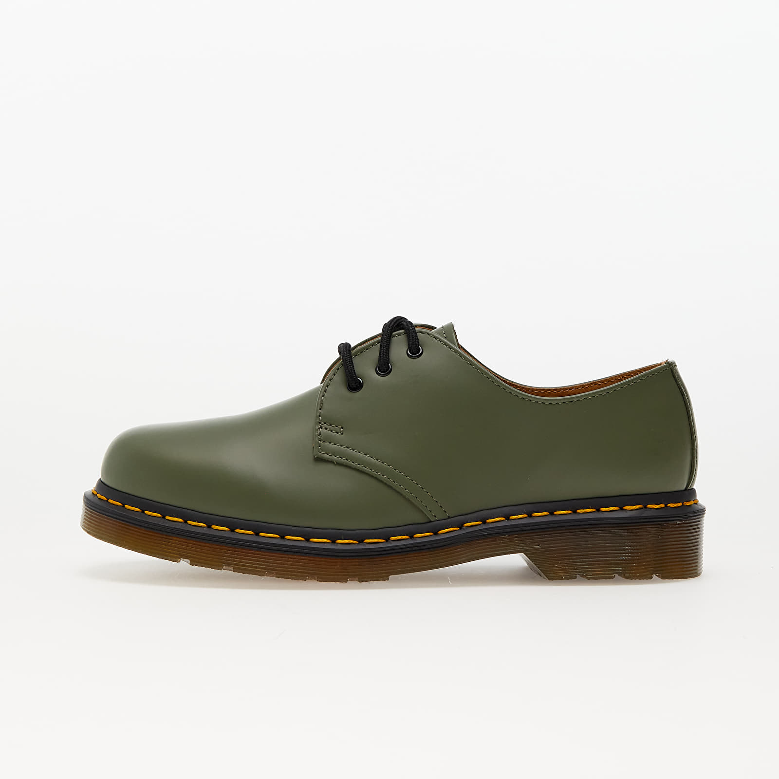 Men's shoes Dr. Martens 1461 3 Eye Shoe Khaki Green
