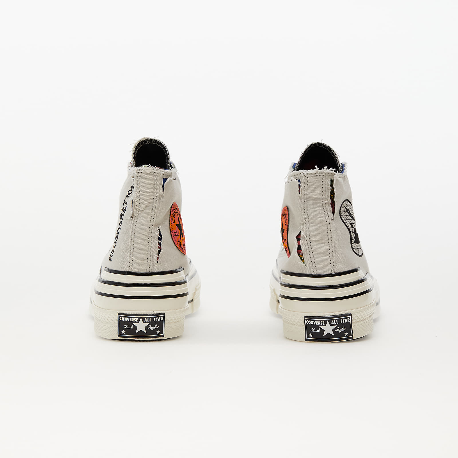 Skor för män Converse Chuck 70 Trippy Heel Light Bone/ Black