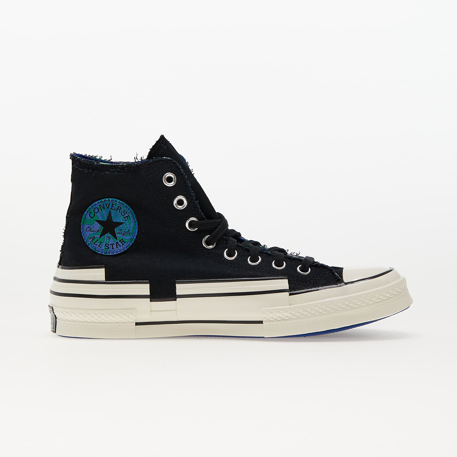 Férfi cipők Converse Chuck 70 Trippy Heel Black/ Iron Grey/ Blue